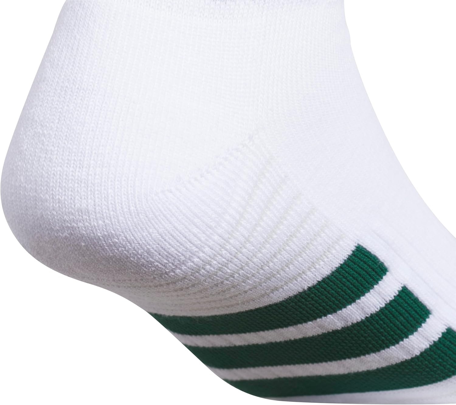 image:imageadidas Mens Cushioned Low Cut Ankle Socks 3 Pairs Durable amp ComfortableWhiteCollegiate GreenBlack4
