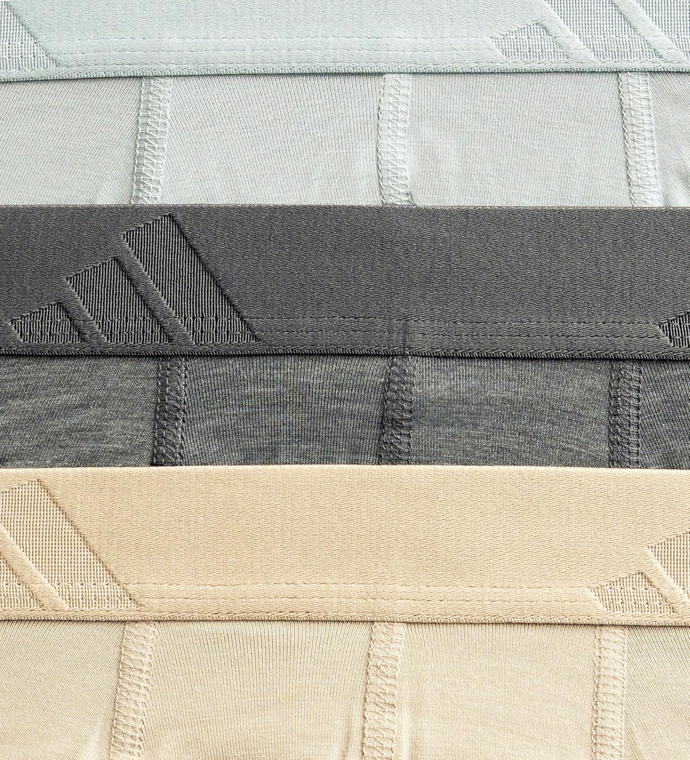 image:imageadidas Mens Luxe Underwear 3Pack Boxer Briefs or Trunks Premium Ultra Soft ComfortWonder Sage GreenGrey SixWonder Cargo KhakiBoxer Brief