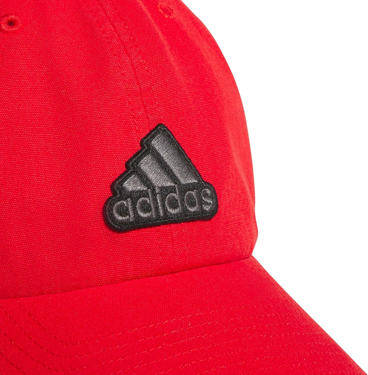 image:imageadidas Mens Ultimate Baseball Cap Athletic Relaxed Cotton Strapback HatBetter ScarletBlackGrey Six