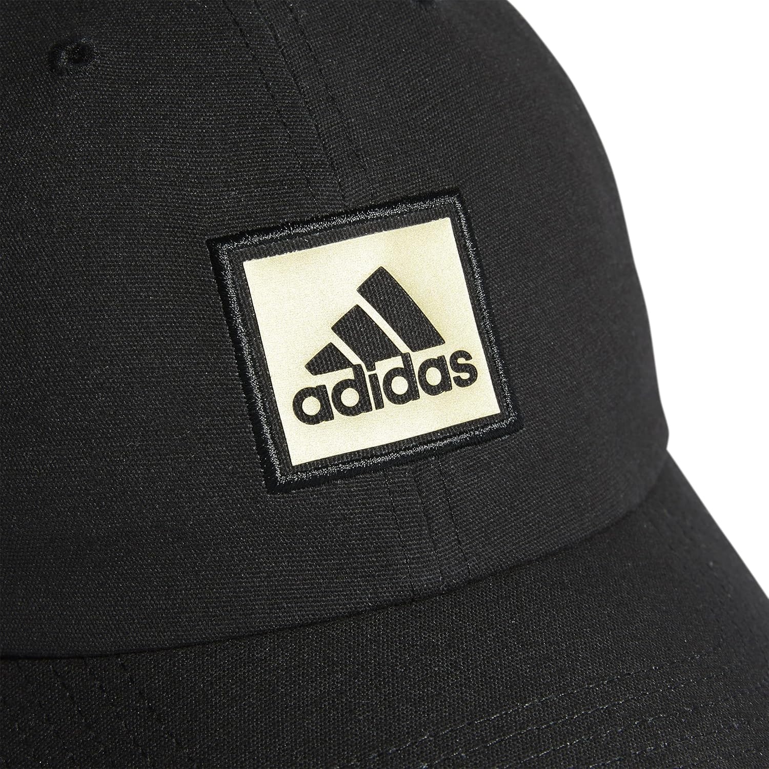 image:imageadidas Mens Ultimate Baseball Cap Athletic Relaxed Cotton Strapback HatBlackGold MetallicPlus