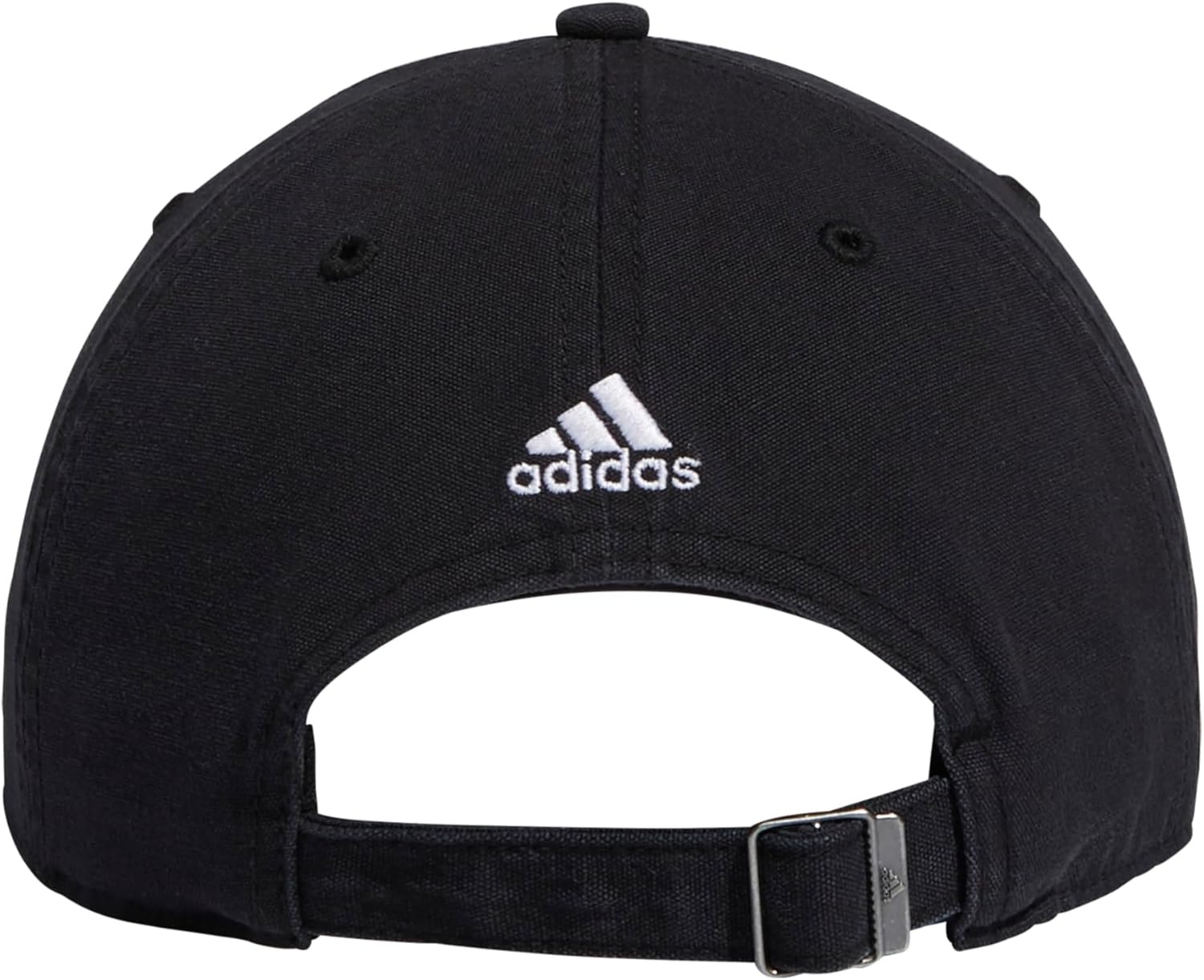 image:imageadidas Mens Ultimate Baseball Cap Athletic Relaxed Cotton Strapback HatBlackWhite