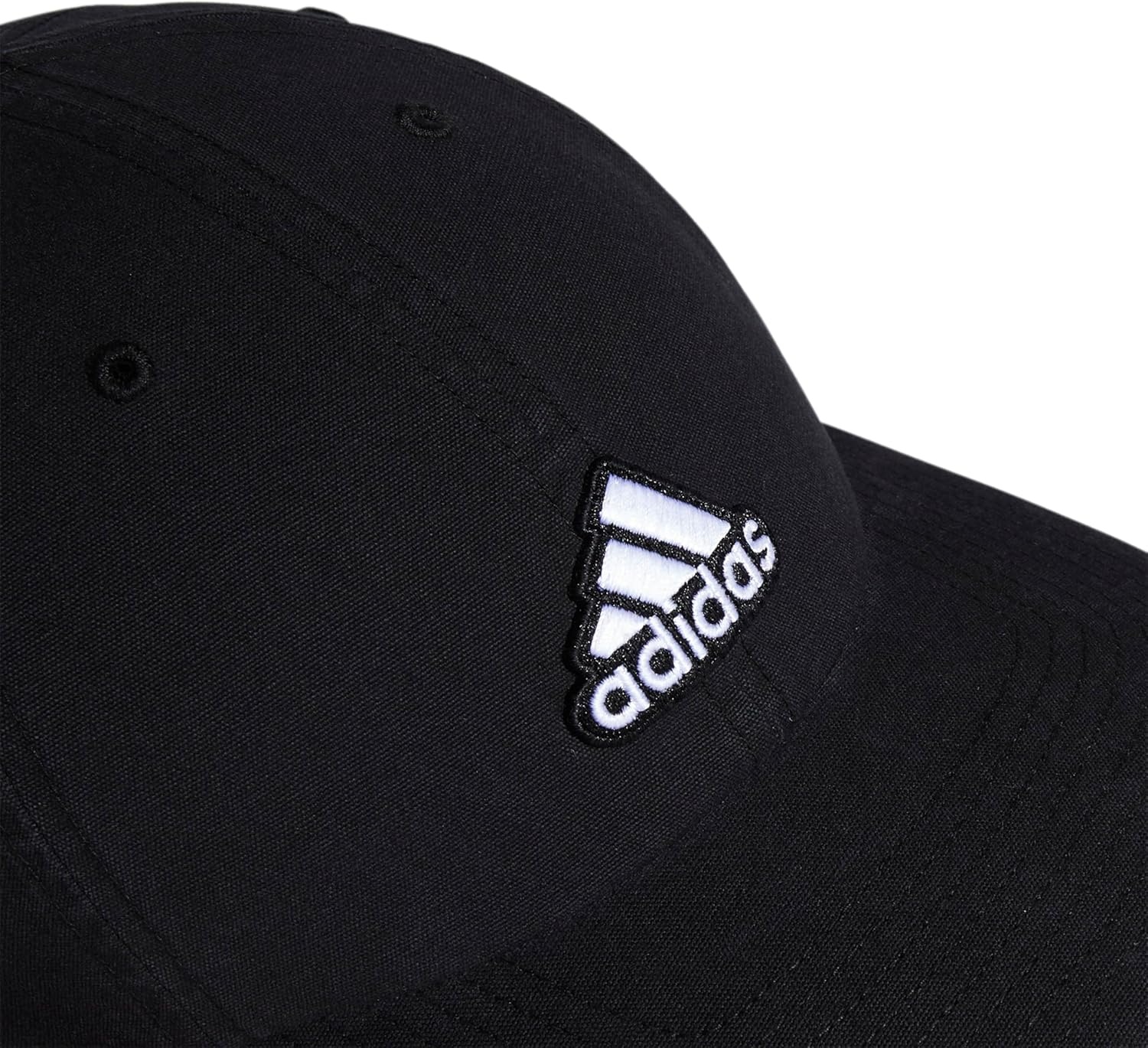 image:imageadidas Mens Ultimate Baseball Cap Athletic Relaxed Cotton Strapback HatBlackWhite
