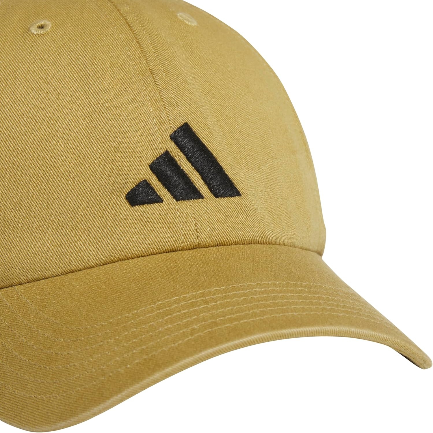 image:imageadidas Mens Ultimate Baseball Cap Athletic Relaxed Cotton Strapback HatKhakiBlack3