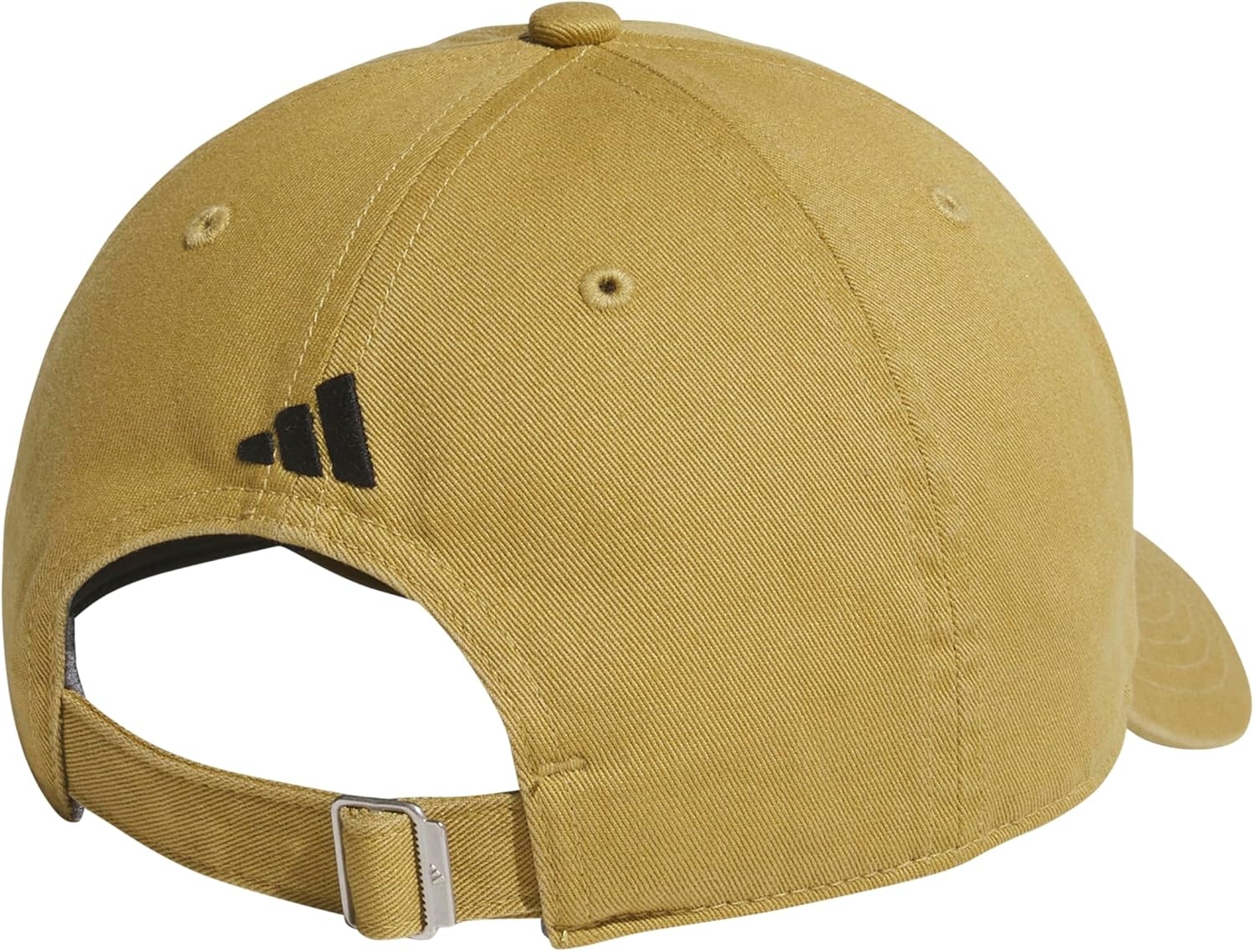 image:imageadidas Mens Ultimate Baseball Cap Athletic Relaxed Cotton Strapback HatKhakiBlack3