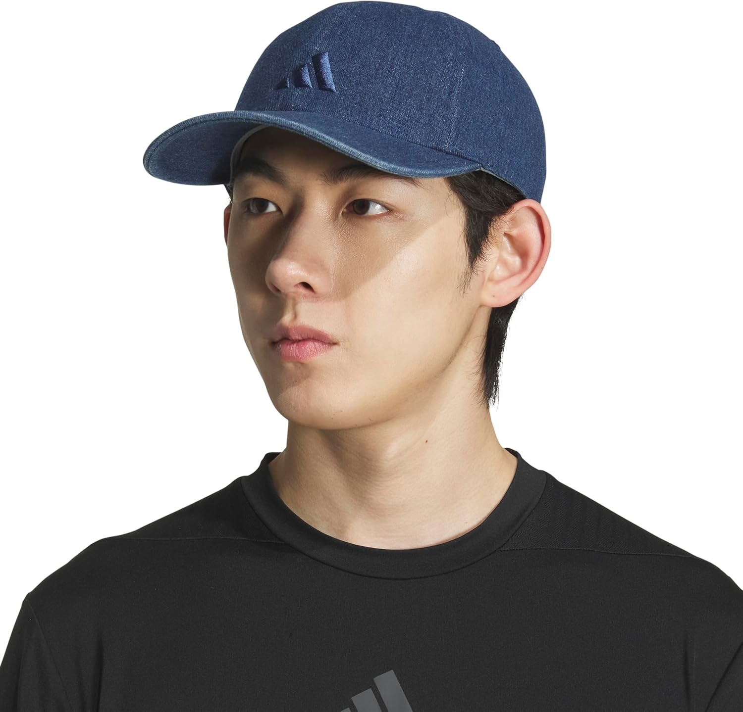 image:imageadidas Mens Ultimate Baseball Cap Athletic Relaxed Cotton Strapback HatMedium Blue Denim