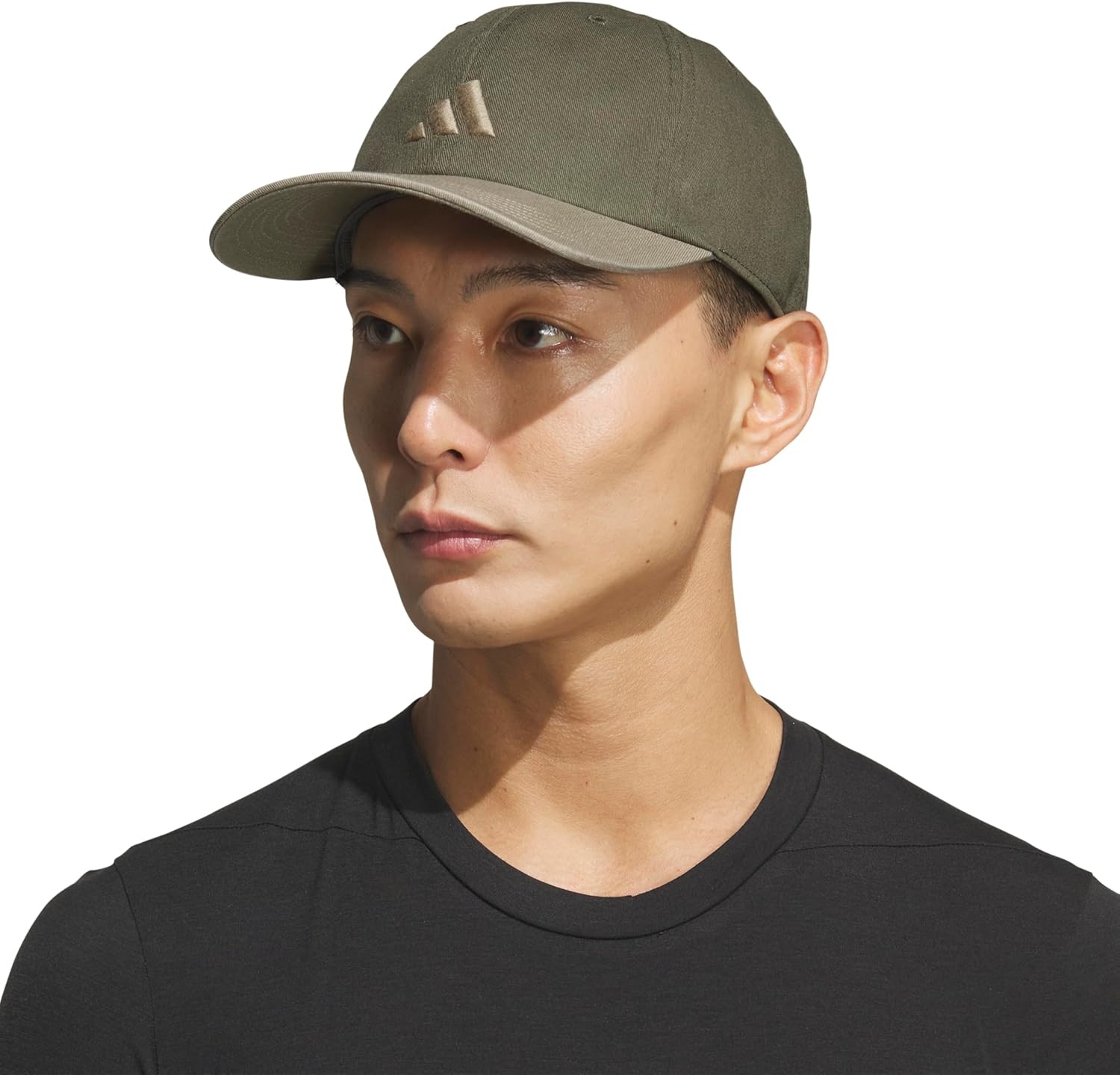 image:imageadidas Mens Ultimate Baseball Cap Athletic Relaxed Cotton Strapback HatOlive Strata GreenBlanch Cargo3