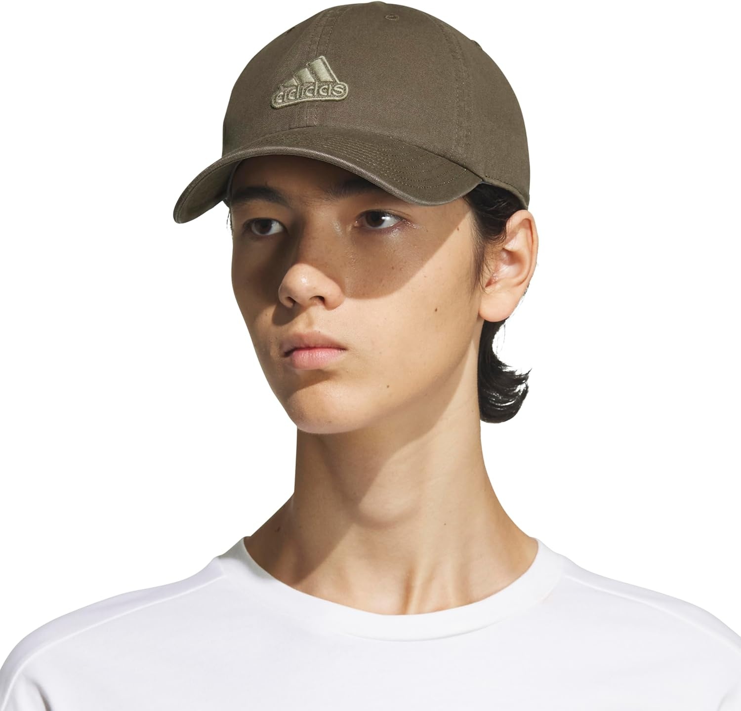 image:imageadidas Mens Ultimate Baseball Cap Athletic Relaxed Cotton Strapback HatOlive Strata GreenTent Green