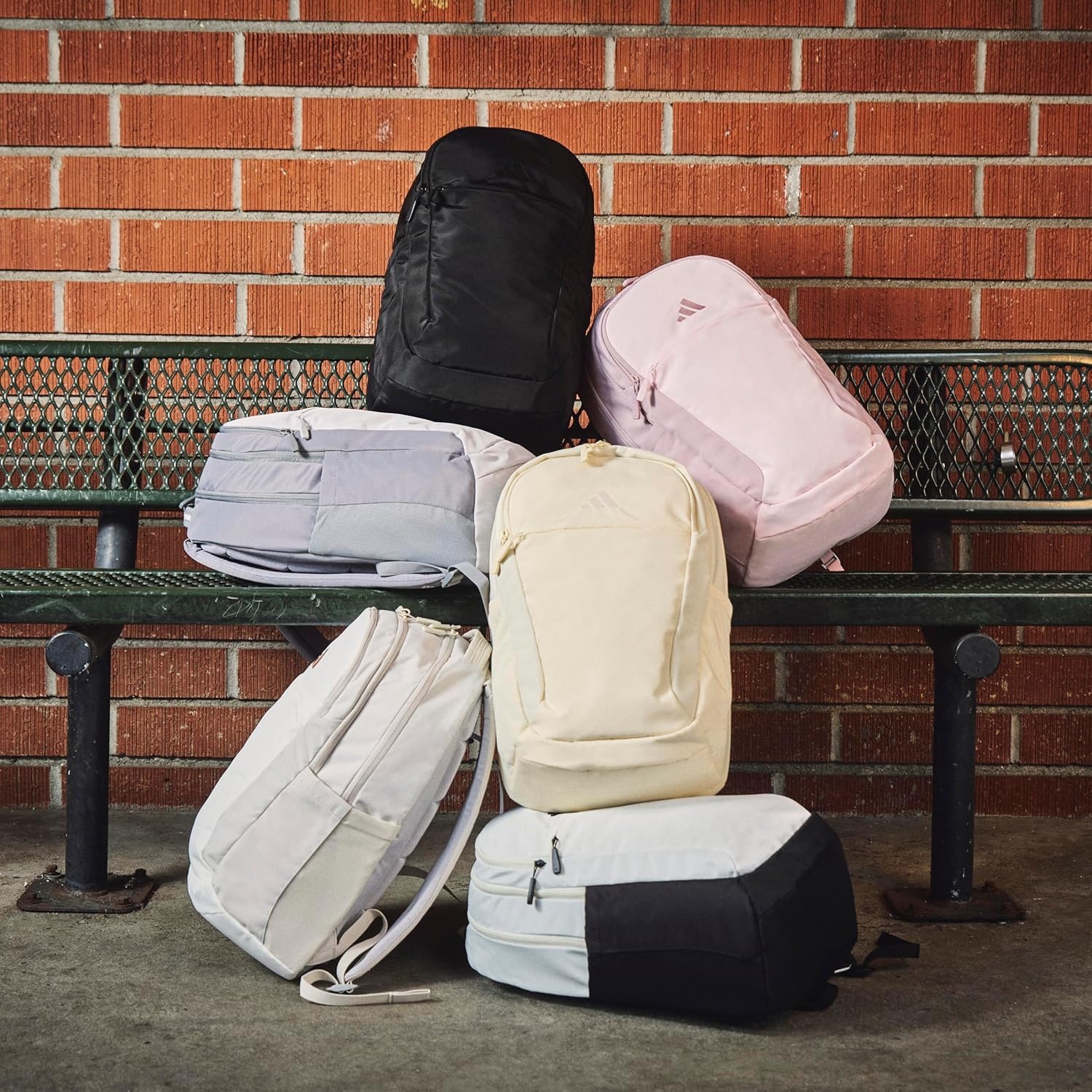 image:imageadidas PHNM Backpack for Laptop School and Travel 28LWarm Vanilla YellowOff White