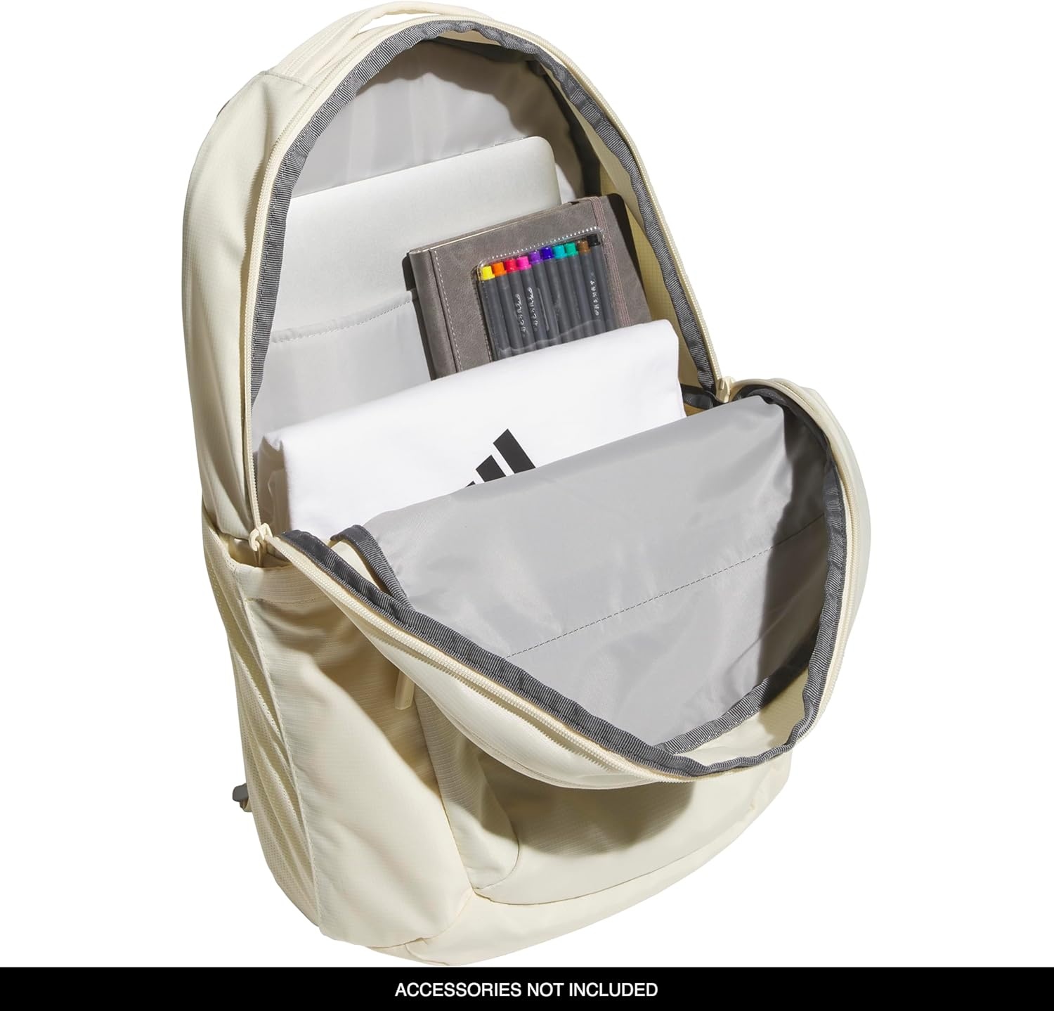 image:imageadidas PHNM Backpack for Laptop School and Travel 28LWarm Vanilla YellowOff White