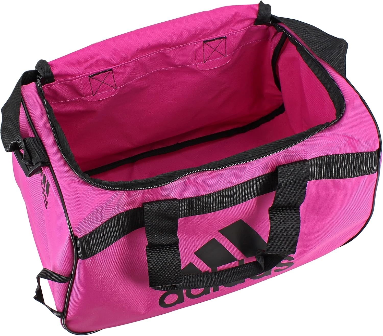 image:imageadidas Power Gym Bag Lightweight Small DuffelIntense PinkBlackDiablo