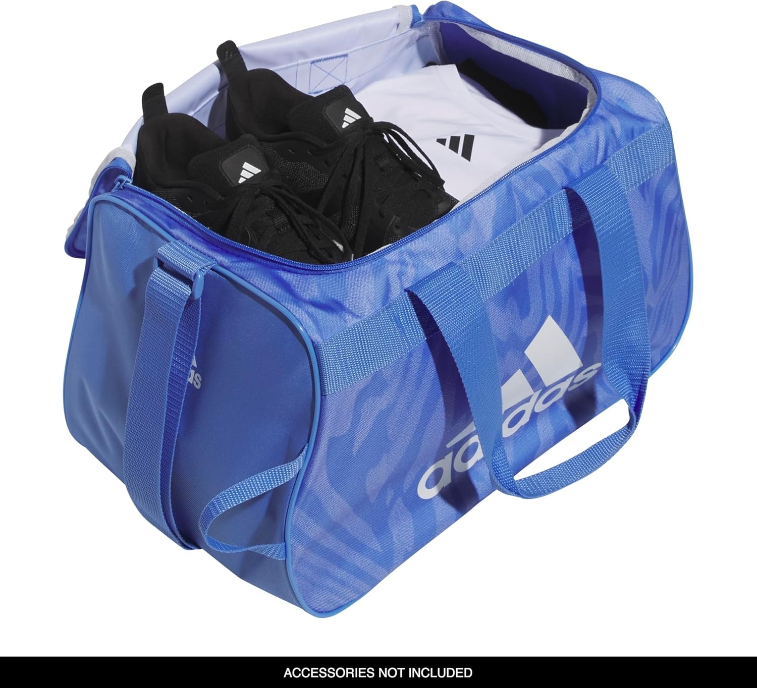 image:imageadidas Power Gym Bag Lightweight Small DuffelLightwave Blue FusionWhiteDiablo