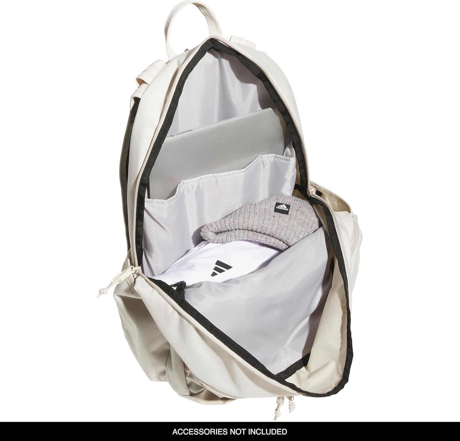image:imageadidas Prime 7 Backpack for Laptop School and Travel 37LAlumina BeigeWhite