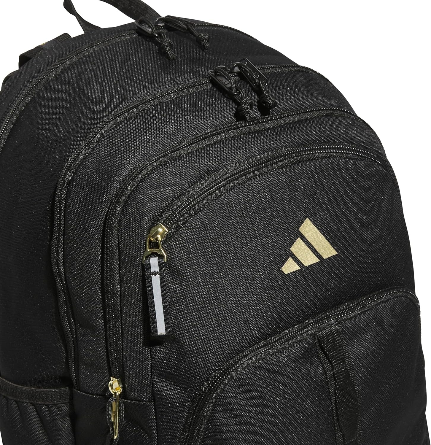 image:imageadidas Prime 7 Backpack for Laptop School and Travel 37LBlackGold Metallic