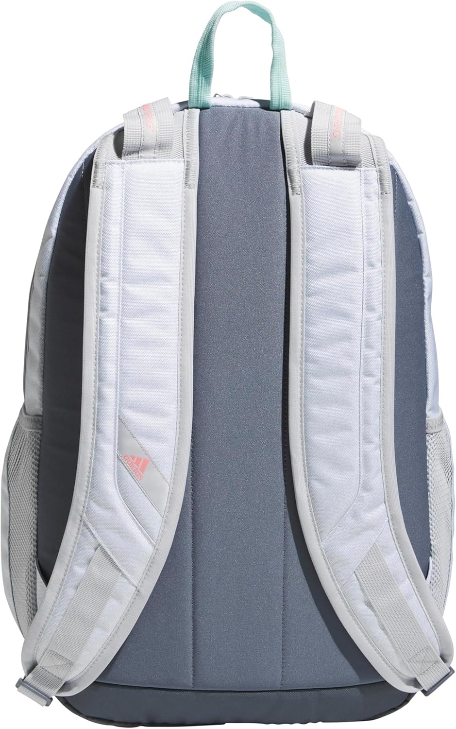 image:imageadidas Prime 7 Backpack for Laptop School and Travel 37LTwill WhiteSemi Flash Aqua Blue2