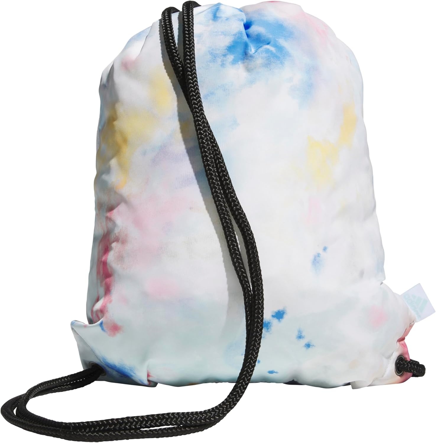 image:imageadidas Ready Sackpack Drawstring Backpack Lightweight Small Gym BagTie Dye Wash Halo Mint GreenWhiteBlack10