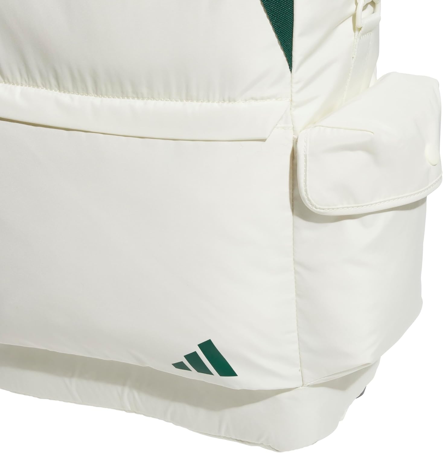 image:imageadidas Saturday Tote Backpack Versatile Bag with Hand amp Shoulder Straps 23LIvory WhiteCollegiate Green