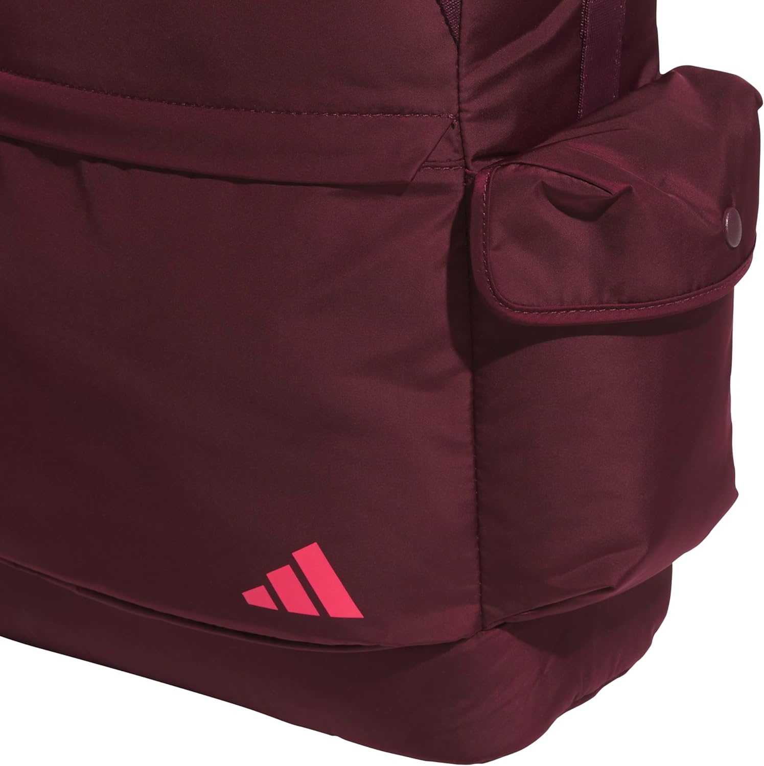image:imageadidas Saturday Tote Backpack Versatile Bag with Hand amp Shoulder Straps 23LMaroonPure Turbo Pink