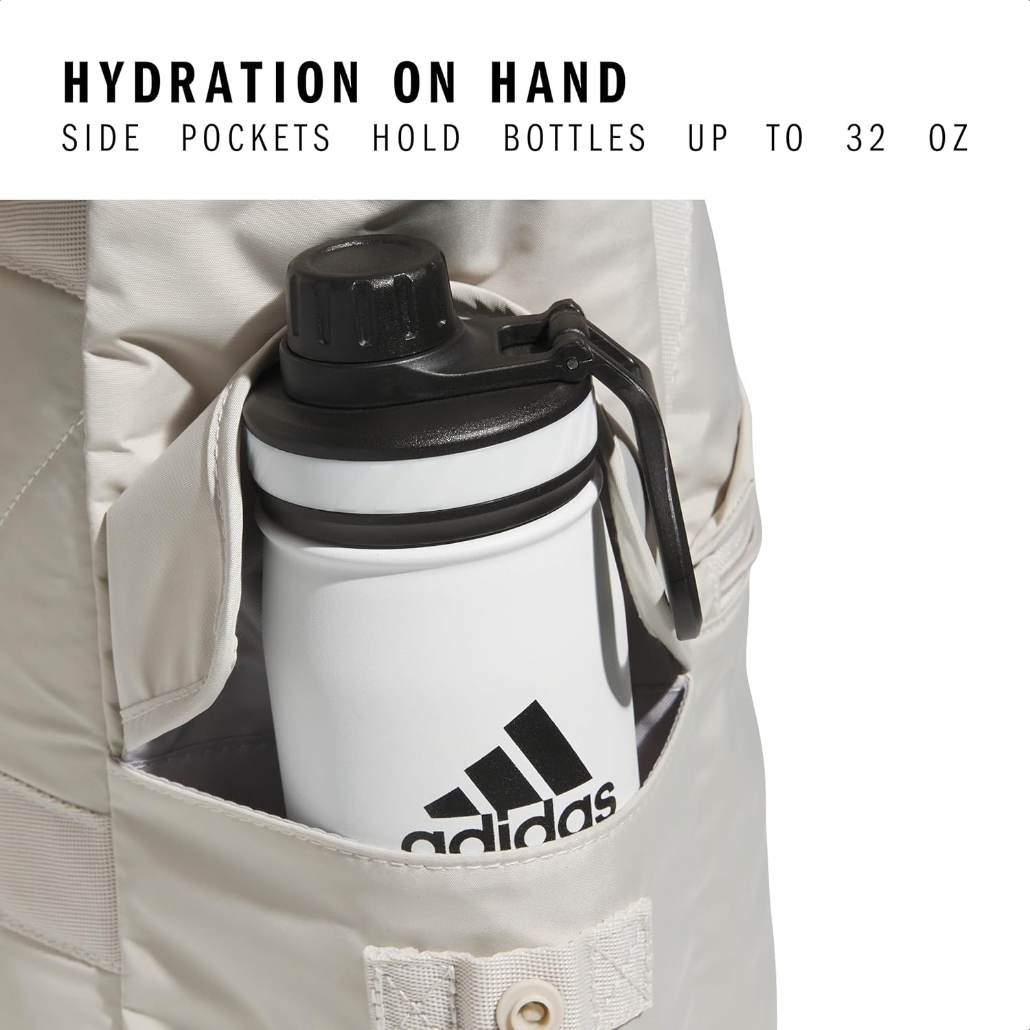 image:imageadidas Saturday Tote Backpack Versatile Bag with Hand amp Shoulder Straps 23LWonder Alumina Grey
