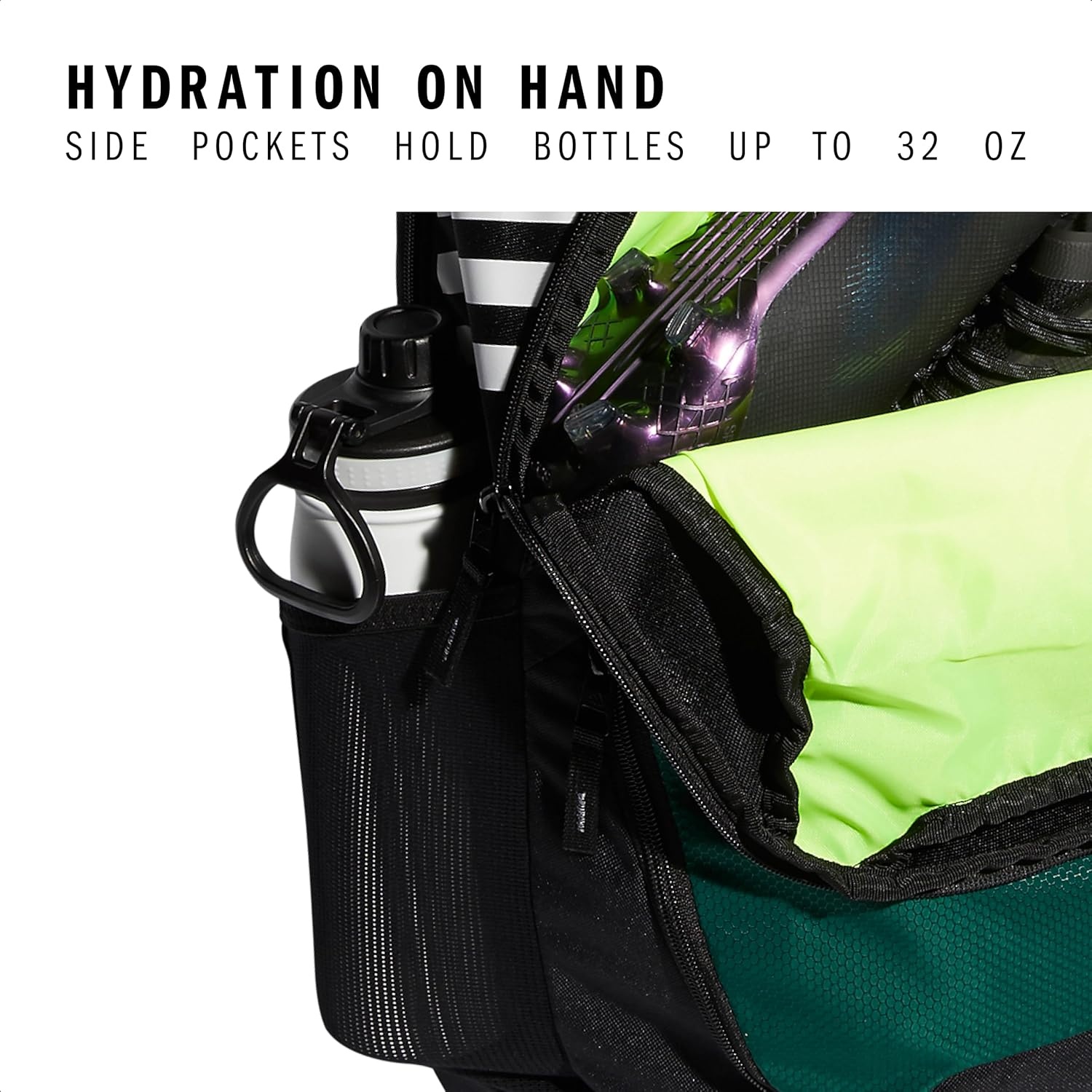 image:imageadidas Stadium 4 Soccer Backpack Team Sports Bag with Ball Pocket 36LDark Green30