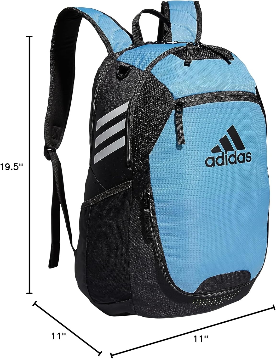 image:imageadidas Stadium 4 Soccer Backpack Team Sports Bag with Ball Pocket 36LLight Blue30