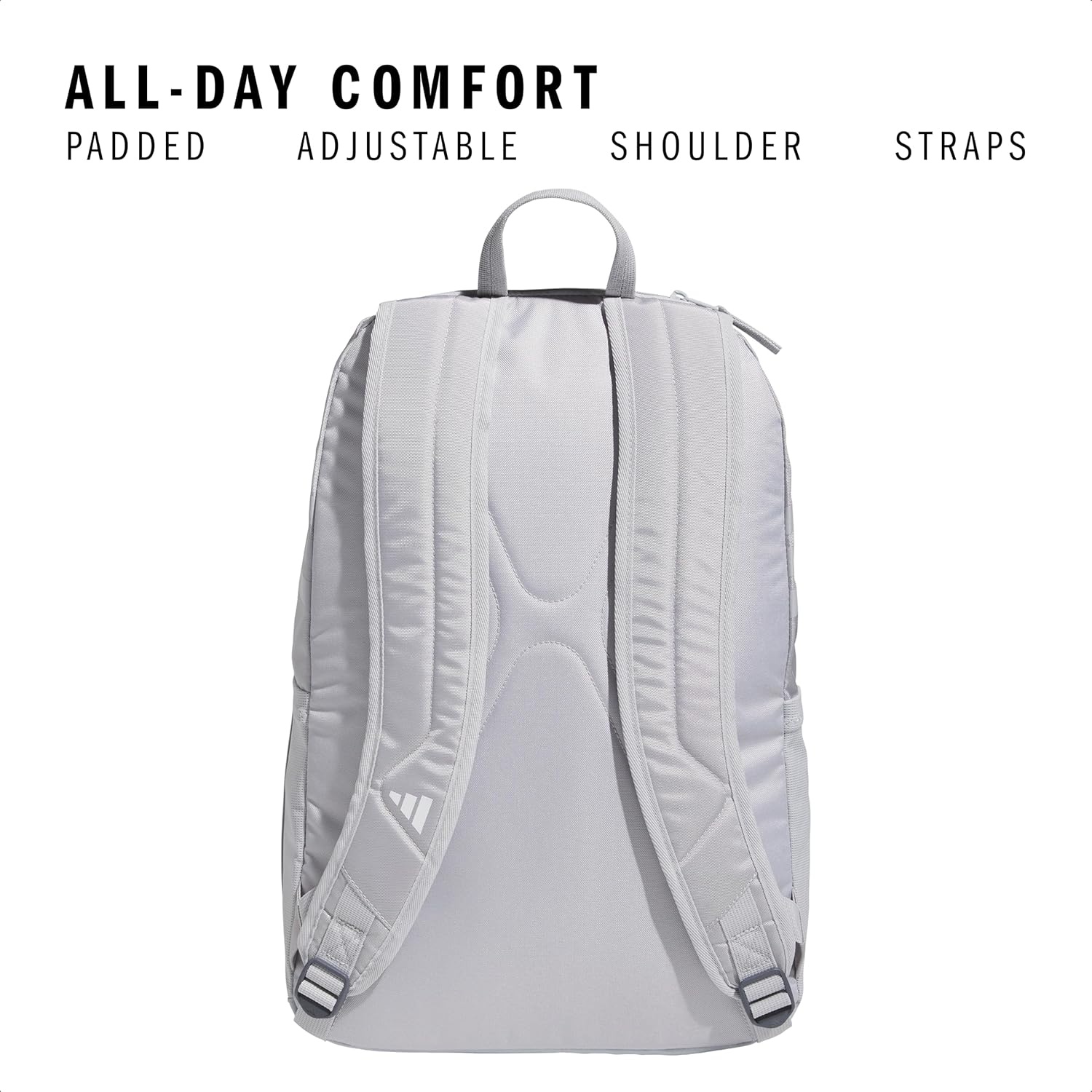 image:imageadidas Stadium 4 Soccer Backpack Team Sports Bag with Ball Pocket 36LLight Grey