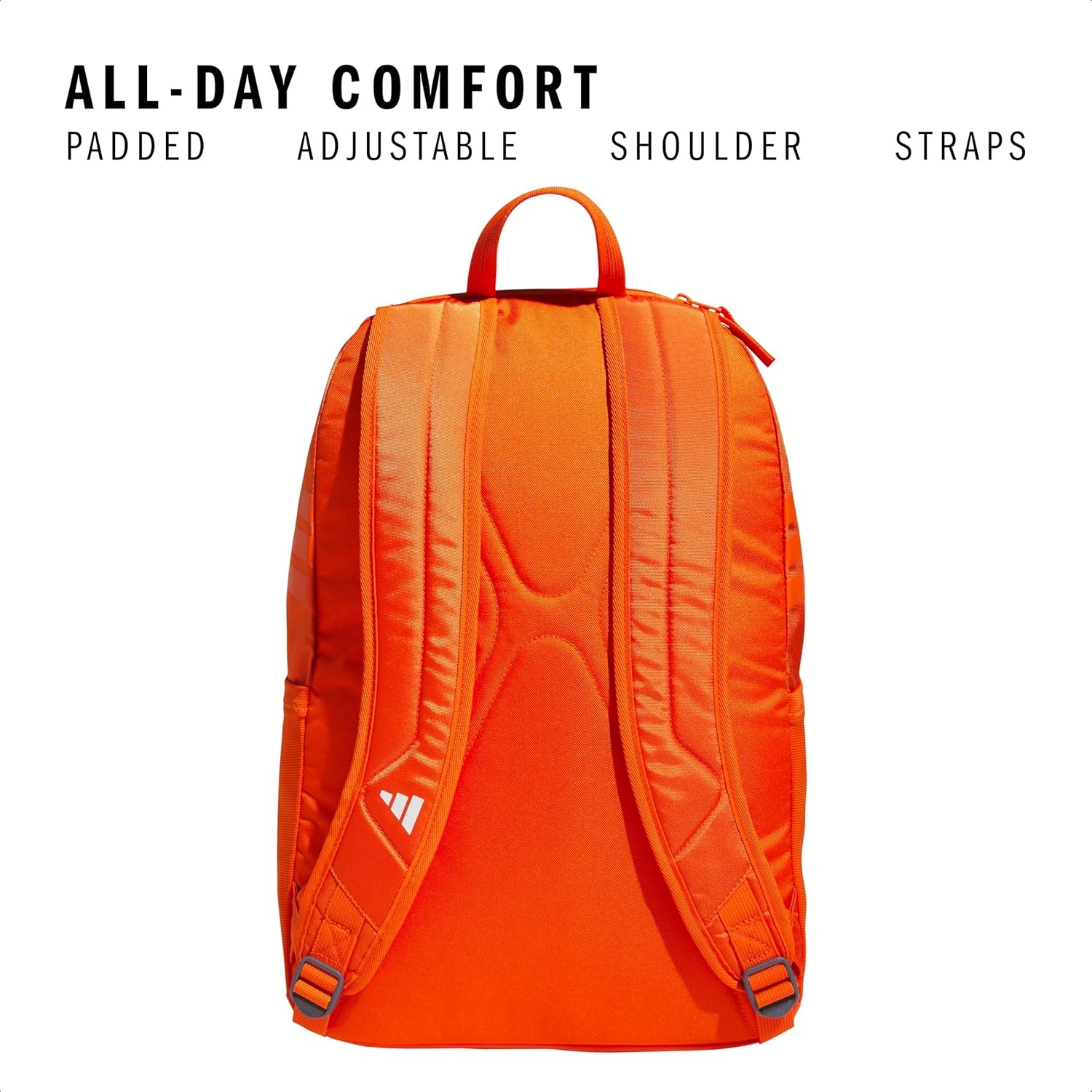 image:imageadidas Stadium 4 Soccer Backpack Team Sports Bag with Ball Pocket 36LOrange