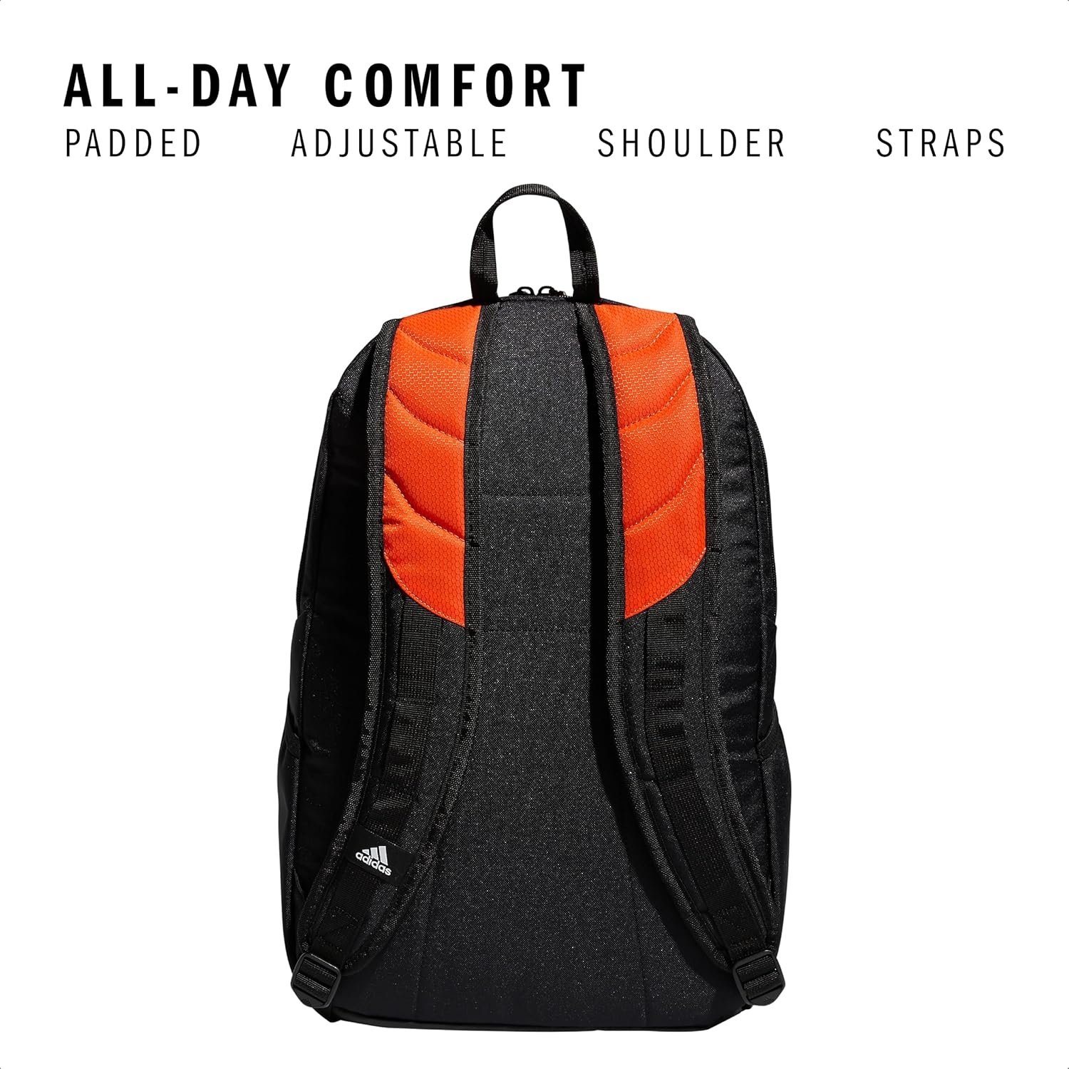 image:imageadidas Stadium 4 Soccer Backpack Team Sports Bag with Ball Pocket 36LOrange30