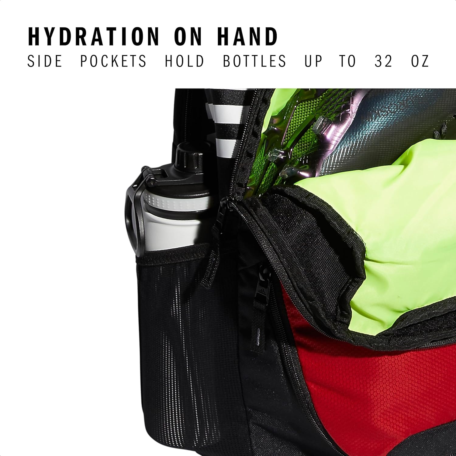 image:imageadidas Stadium 4 Soccer Backpack Team Sports Bag with Ball Pocket 36LPower Red30