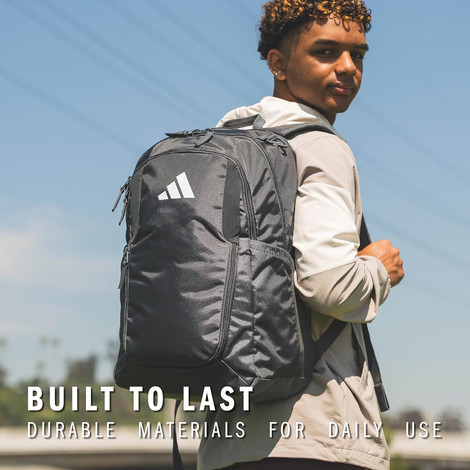 image:imageadidas Stadium 4 Soccer Backpack Team Sports Bag with Ball Pocket 36LRoyal Blue30