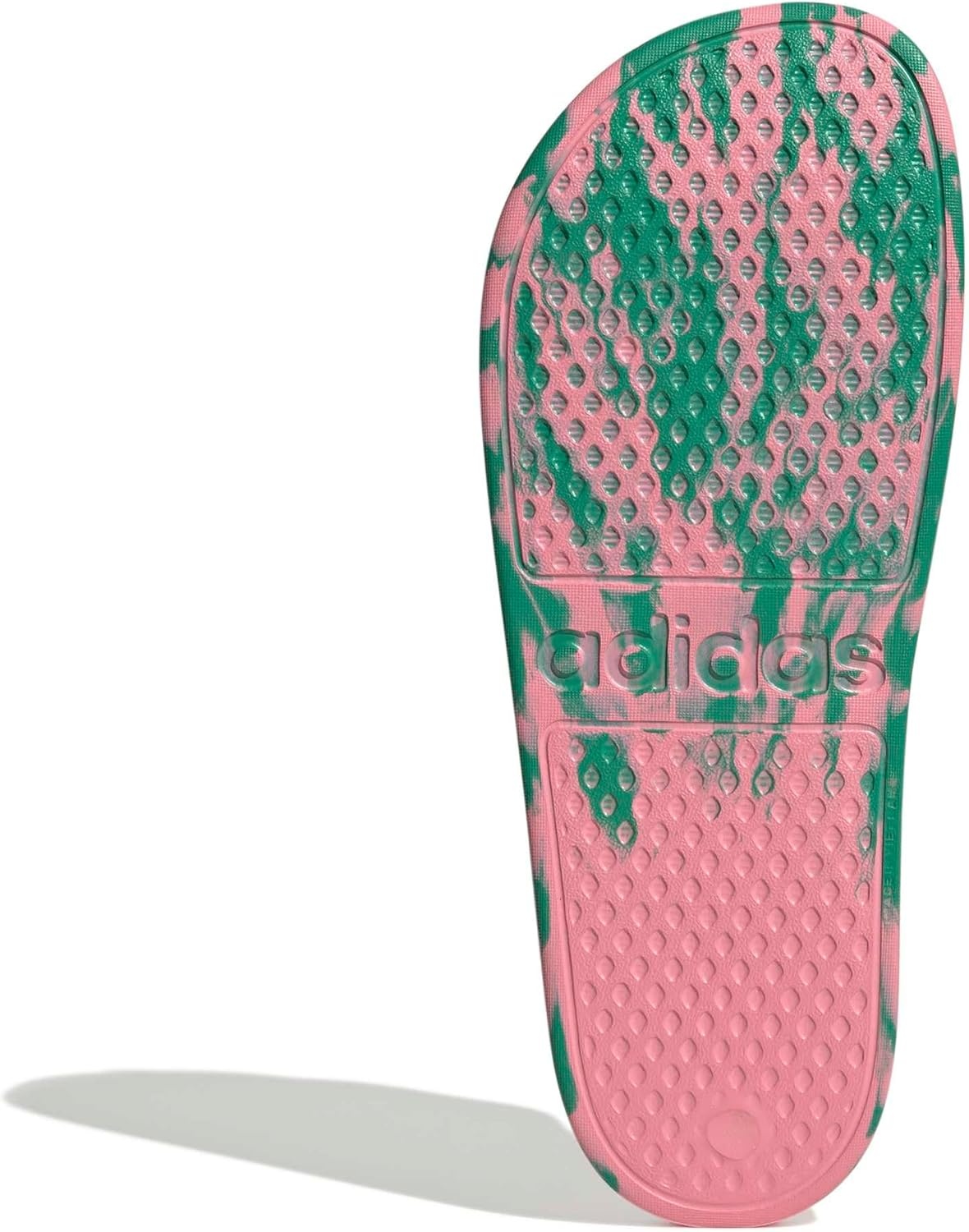 image:imageadidas Unisex Adult Adilette Aqua Slide SandalBliss PinkCourt GreenCourt Green