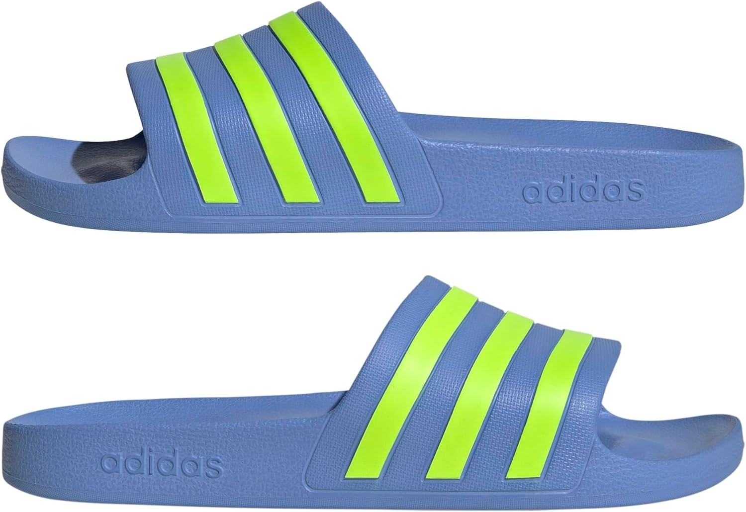 image:imageadidas Unisex Adult Adilette Aqua Slide SandalBlue FusionLucid LemonBlue Fusion