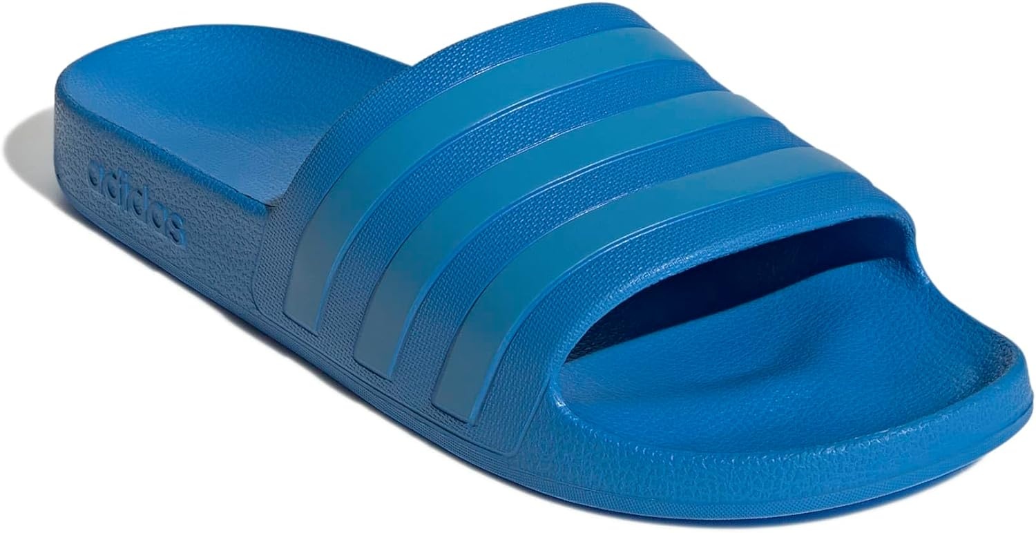 image:imageadidas Unisex Adult Adilette Aqua Slide SandalBlue RushSky RushBlue Rush