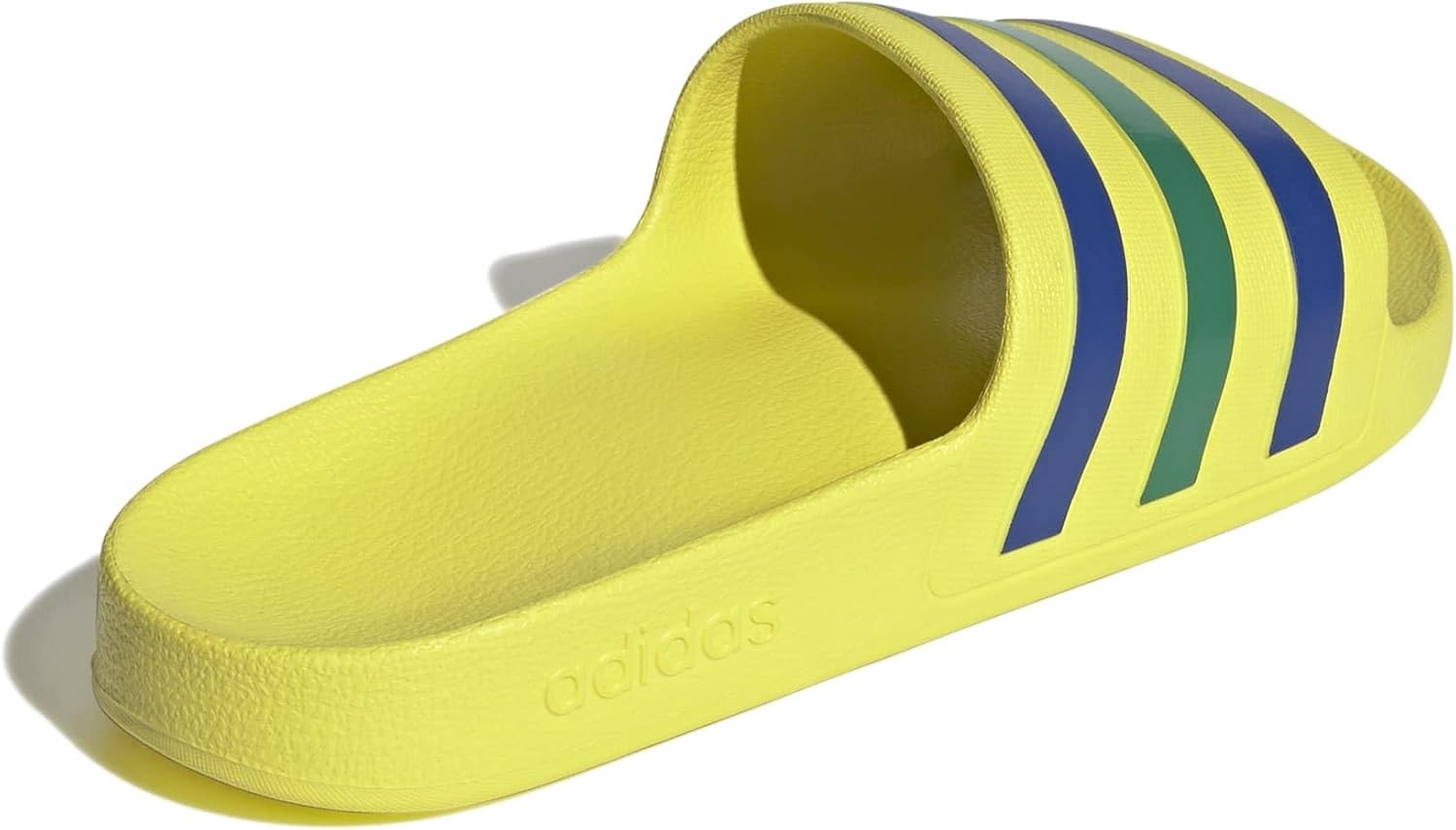 image:imageadidas Unisex Adult Adilette Aqua Slide SandalBright YellowBold BlueBold Green