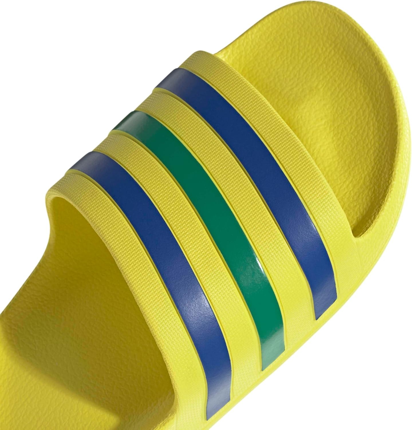 image:imageadidas Unisex Adult Adilette Aqua Slide SandalBright YellowBold BlueBold Green