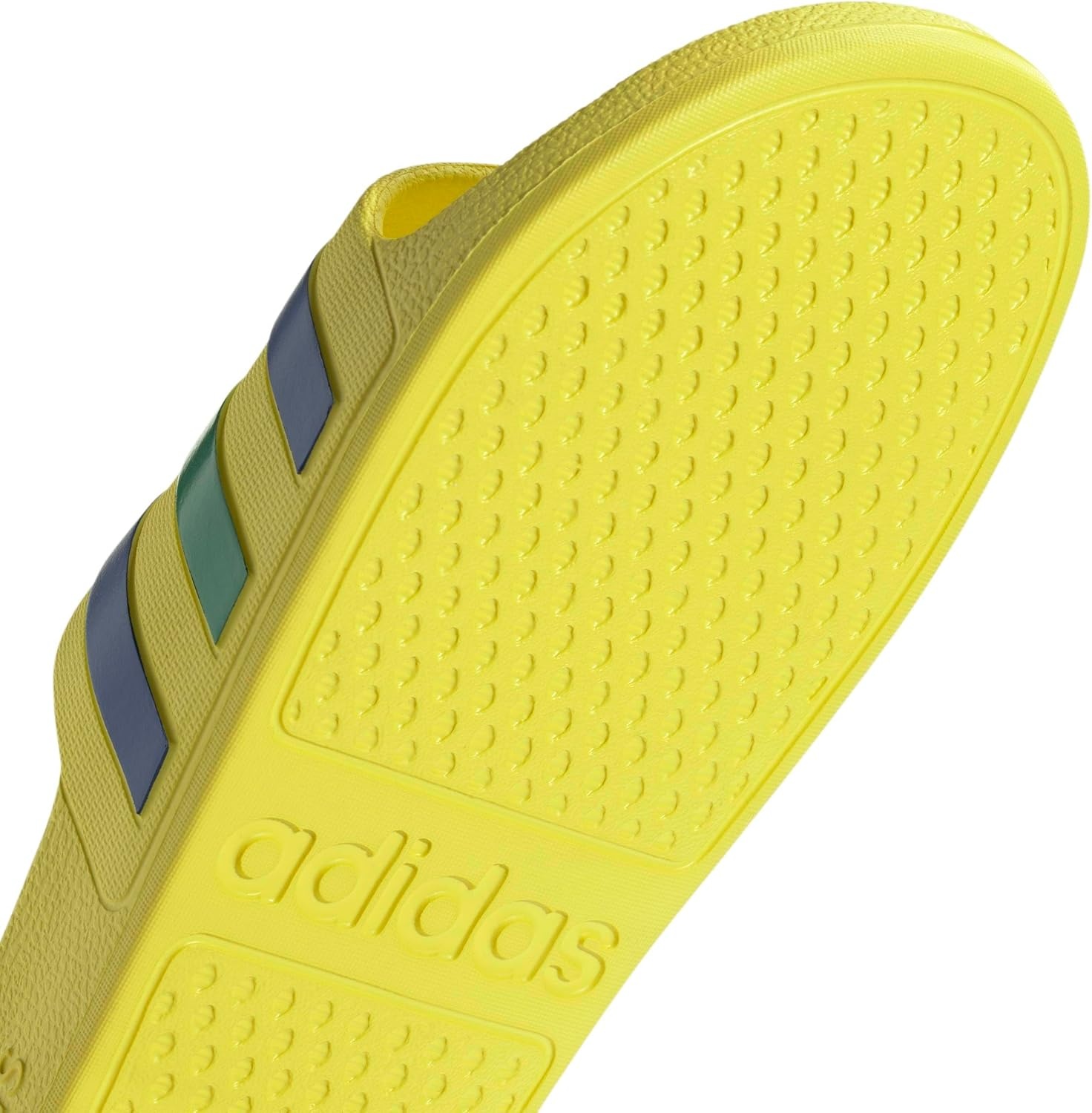image:imageadidas Unisex Adult Adilette Aqua Slide SandalBright YellowBold BlueBold Green