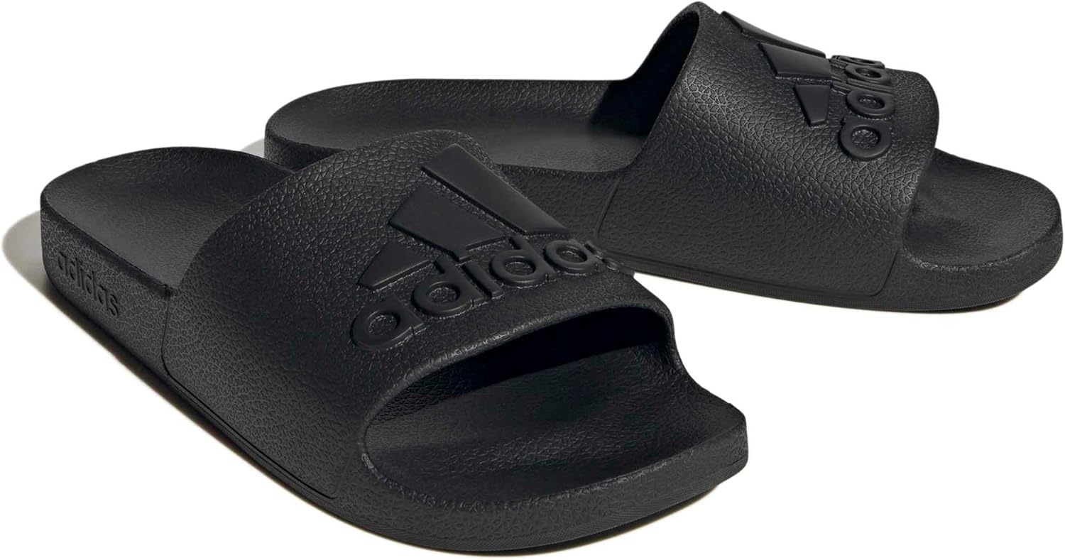 image:imageadidas Unisex Adult Adilette Aqua Slide SandalCore BlackCore BlackCore Black