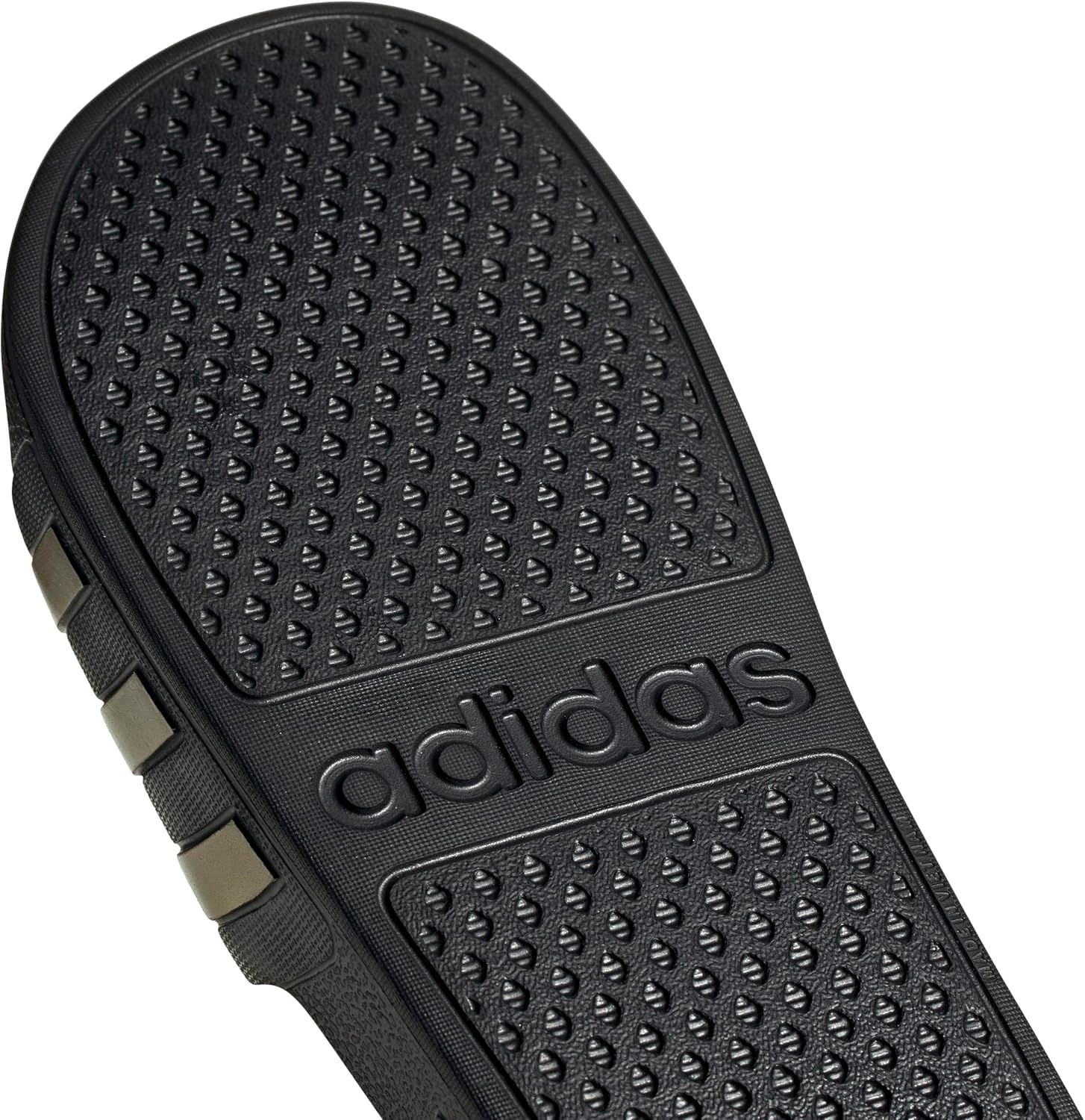 image:imageadidas Unisex Adult Adilette Aqua Slide SandalCore BlackGold MetallicCore Black