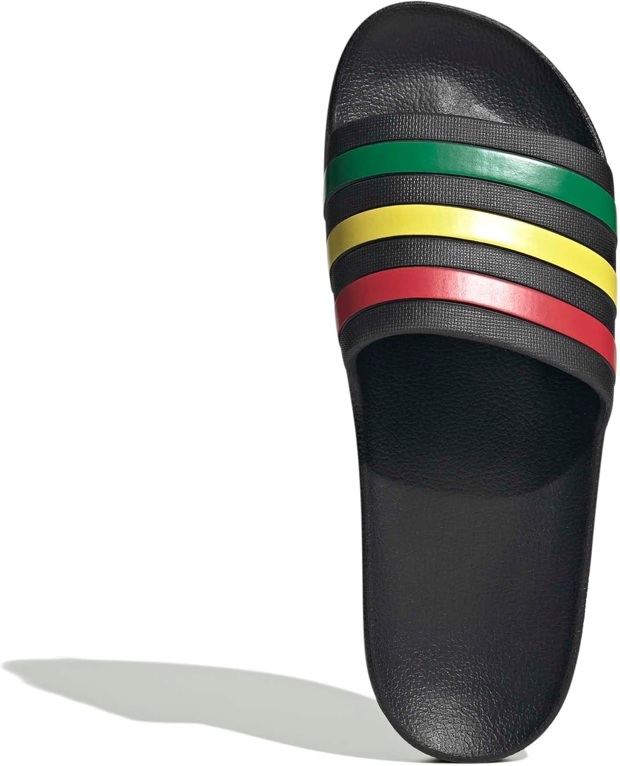 image:imageadidas Unisex Adult Adilette Aqua Slide SandalCore BlackGreenPure Ruby