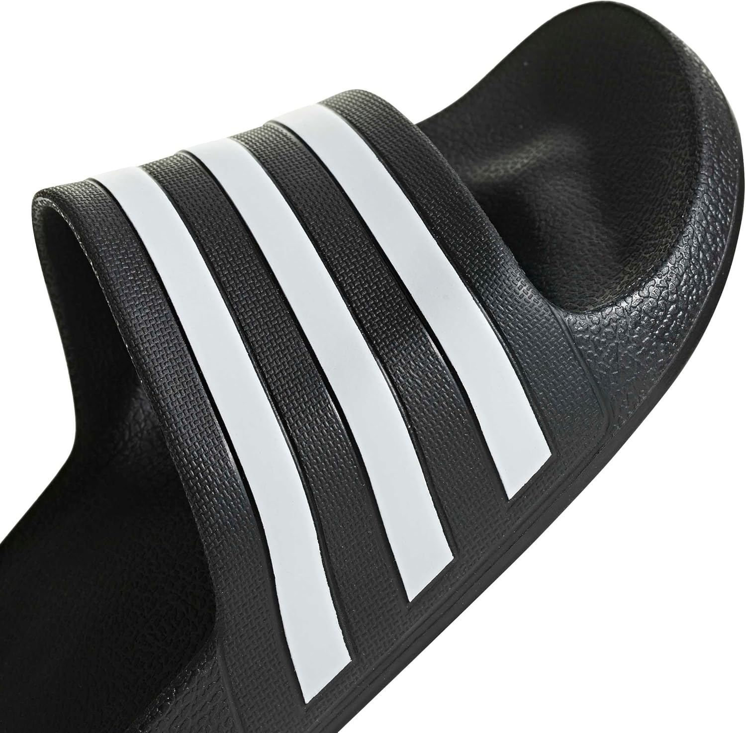 image:imageadidas Unisex Adult Adilette Aqua Slide SandalCore BlackWhiteCore Black