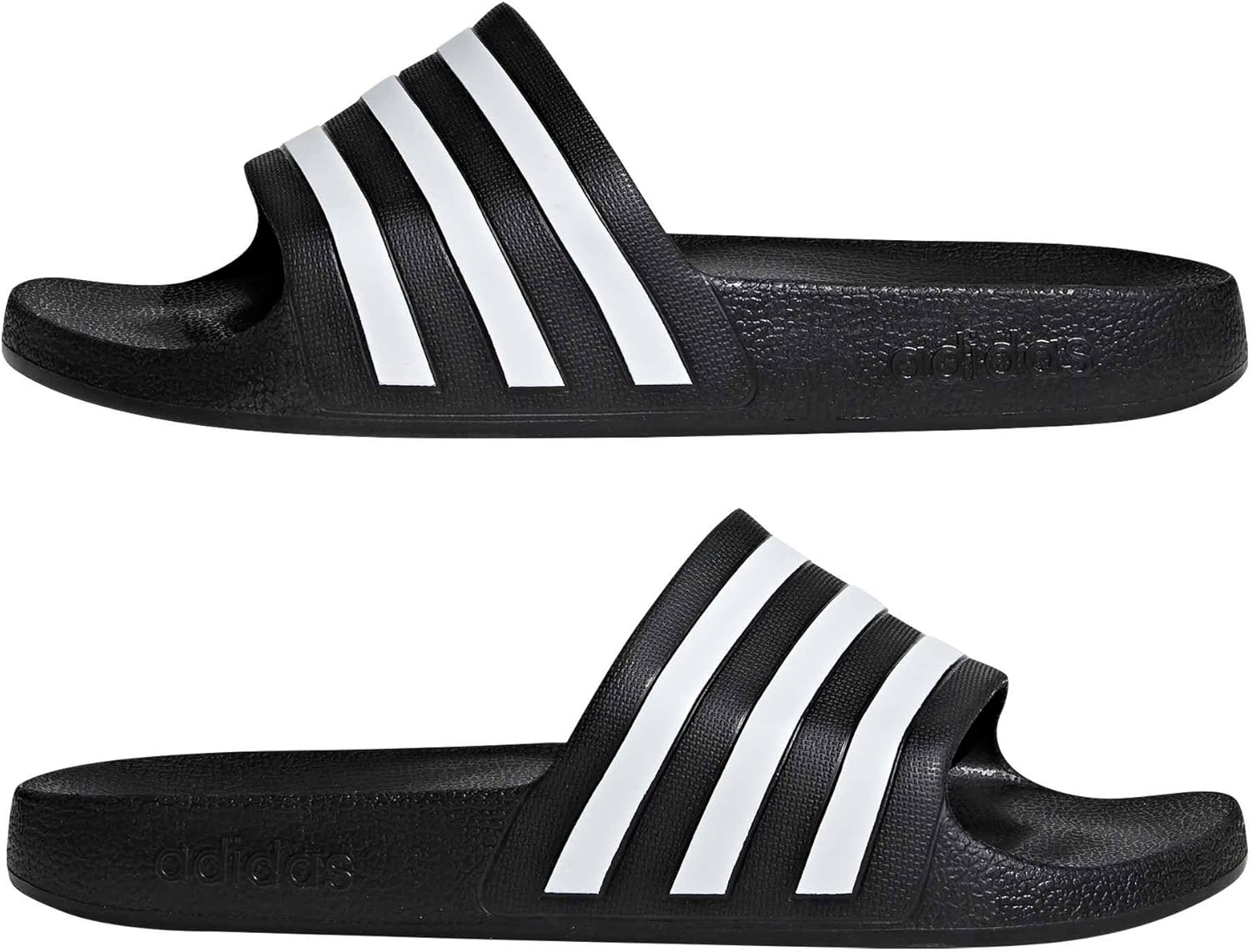 image:imageadidas Unisex Adult Adilette Aqua Slide SandalCore BlackWhiteCore Black