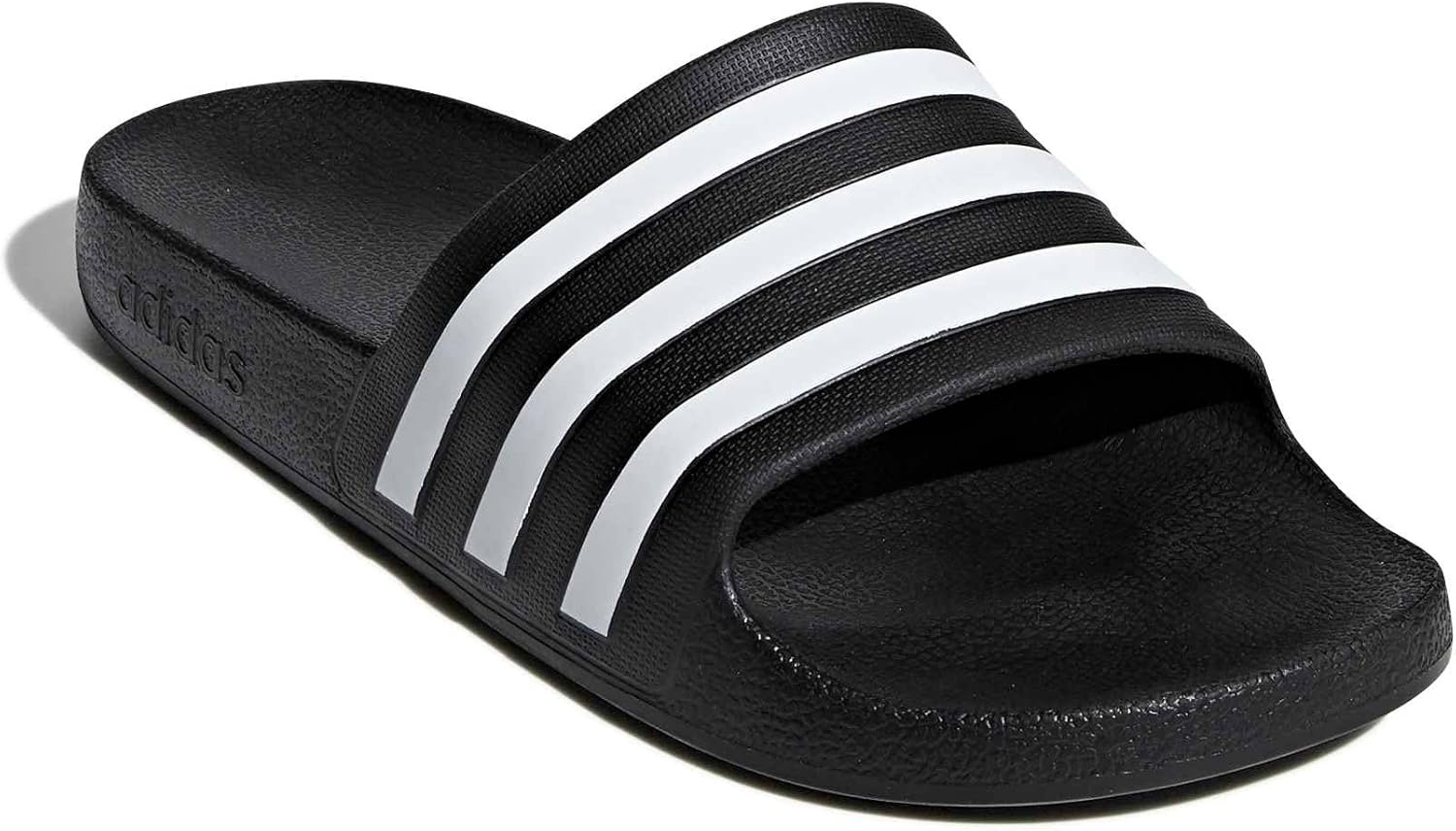 image:imageadidas Unisex Adult Adilette Aqua Slide SandalCore BlackWhiteCore Black