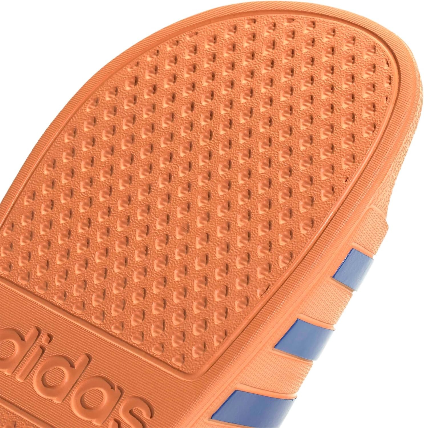 image:imageadidas Unisex Adult Adilette Aqua Slide SandalDusky OrangeTeam Royal BlueDusky Orange