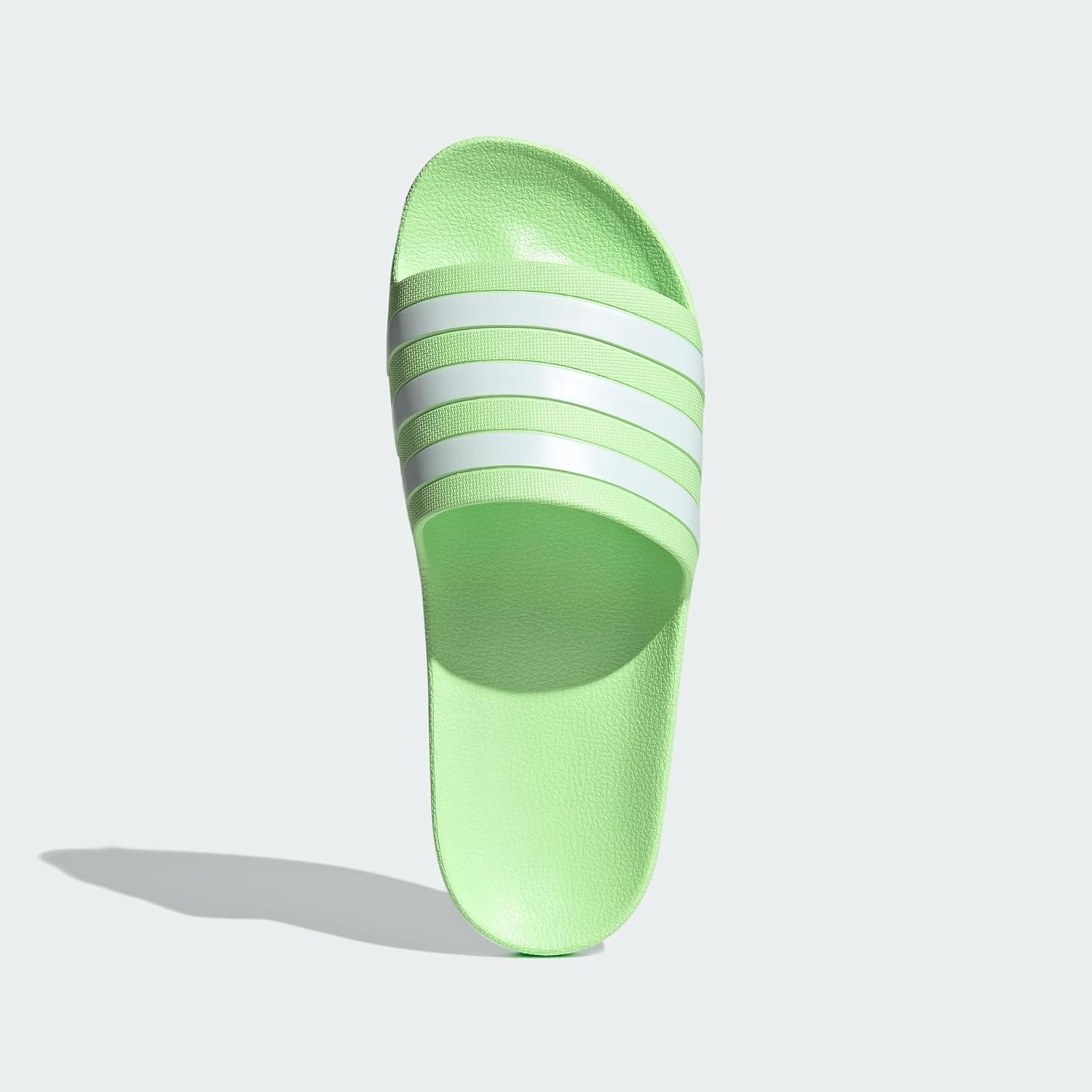 image:imageadidas Unisex Adult Adilette Aqua Slide SandalGreen SparkWhiteGreen Spark