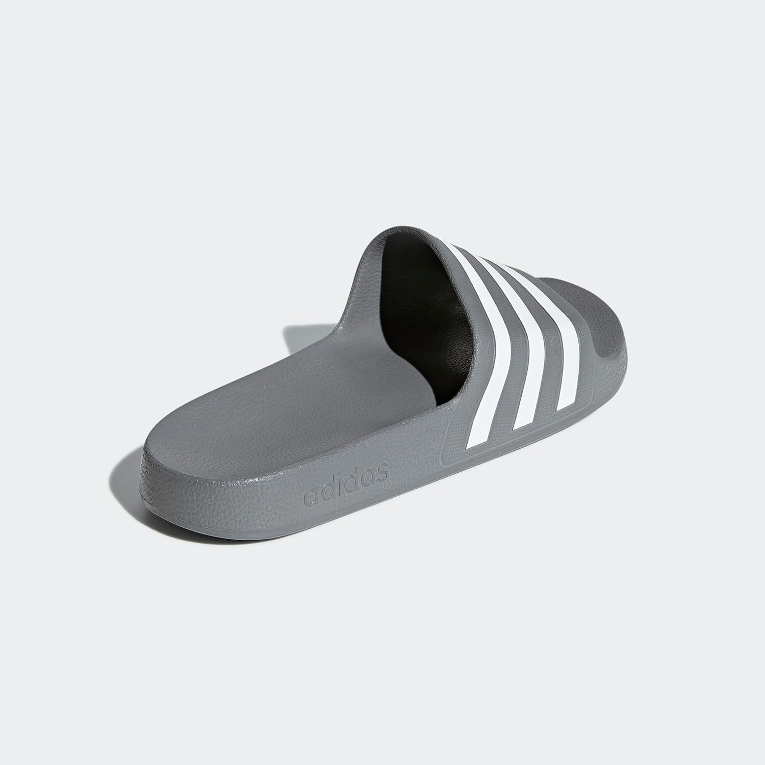 image:imageadidas Unisex Adult Adilette Aqua Slide SandalGreyWhiteGrey