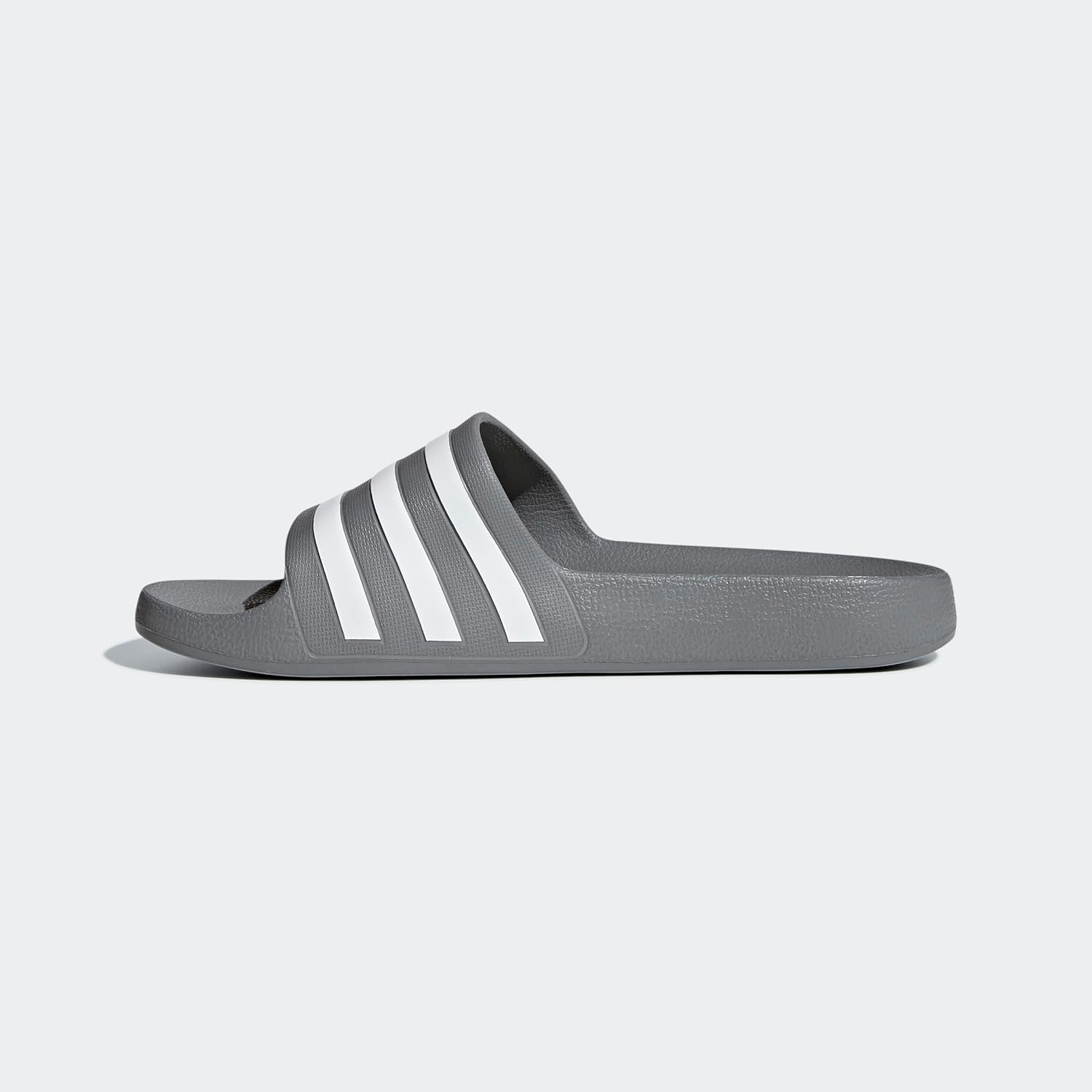 image:imageadidas Unisex Adult Adilette Aqua Slide SandalGreyWhiteGrey