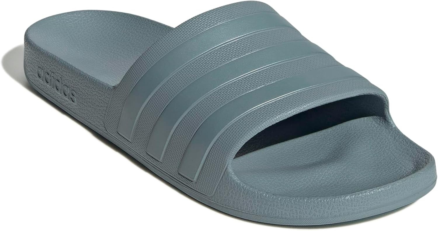image:imageadidas Unisex Adult Adilette Aqua Slide SandalMagic GreyMagic Grey MetallicMagic Grey