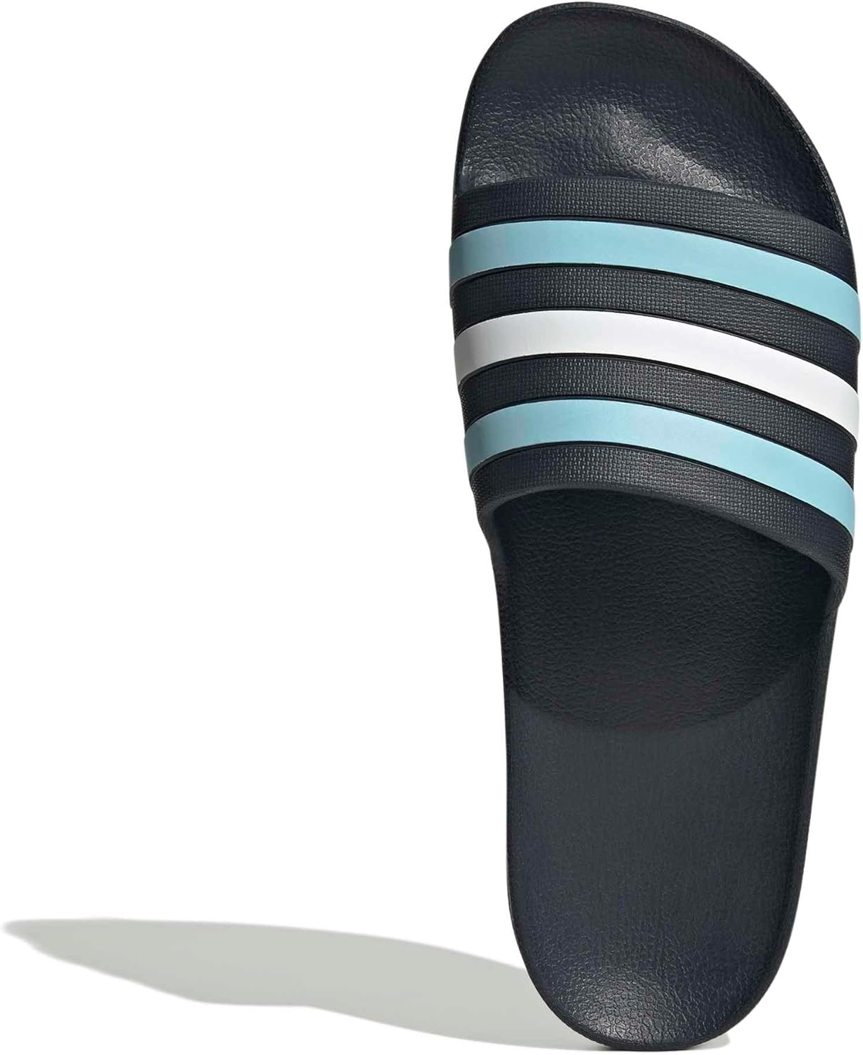 image:imageadidas Unisex Adult Adilette Aqua Slide SandalNight NavyIcey BlueWhite