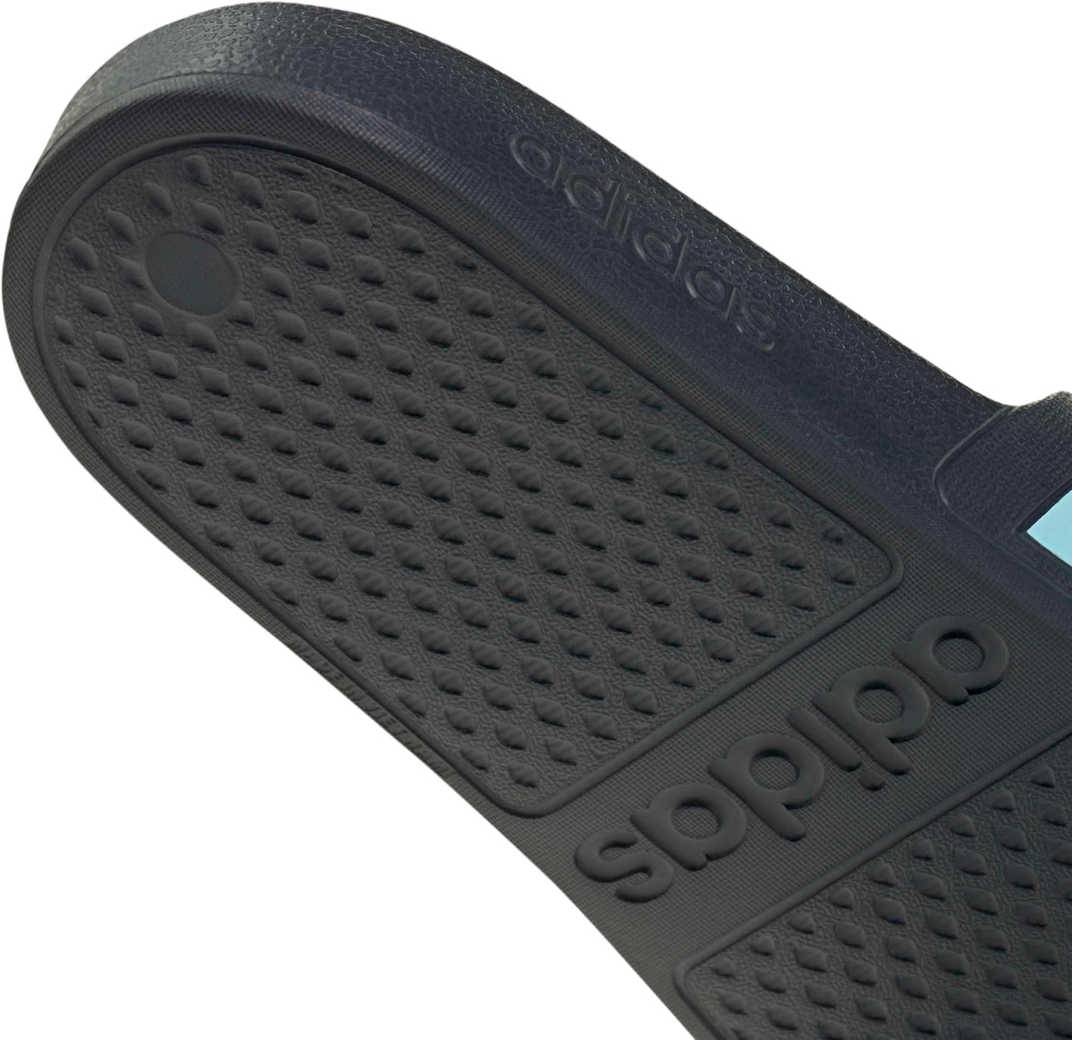 image:imageadidas Unisex Adult Adilette Aqua Slide SandalNight NavyIcey BlueWhite