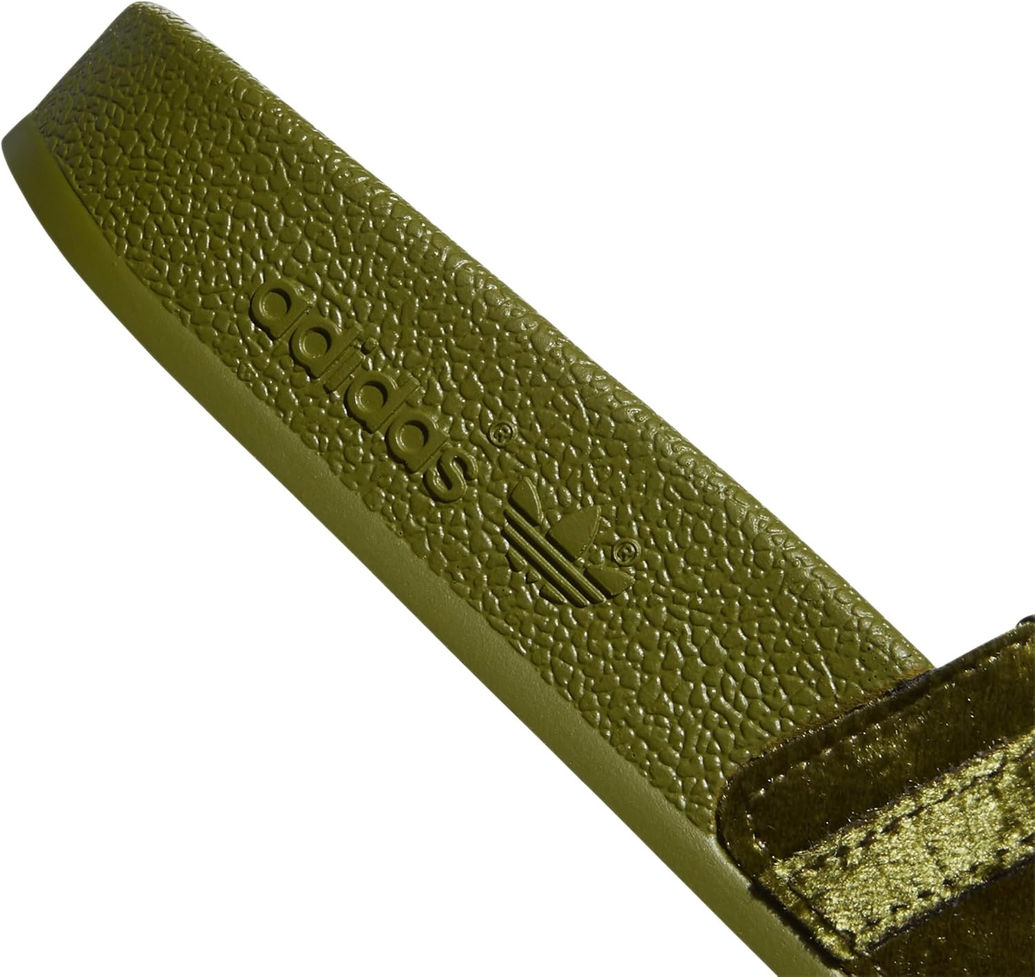 image:imageadidas Unisex Adult Adilette Aqua Slide SandalOrbit GreenOrbit GreenGold Metallic