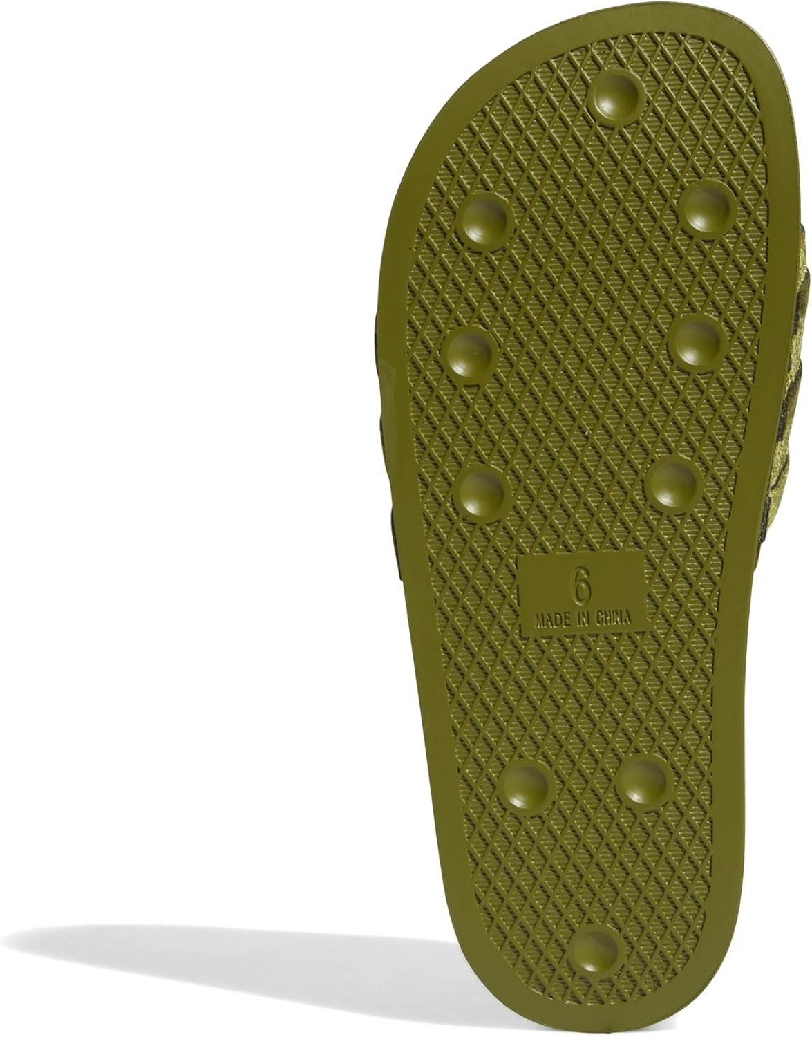 image:imageadidas Unisex Adult Adilette Aqua Slide SandalOrbit GreenOrbit GreenGold Metallic